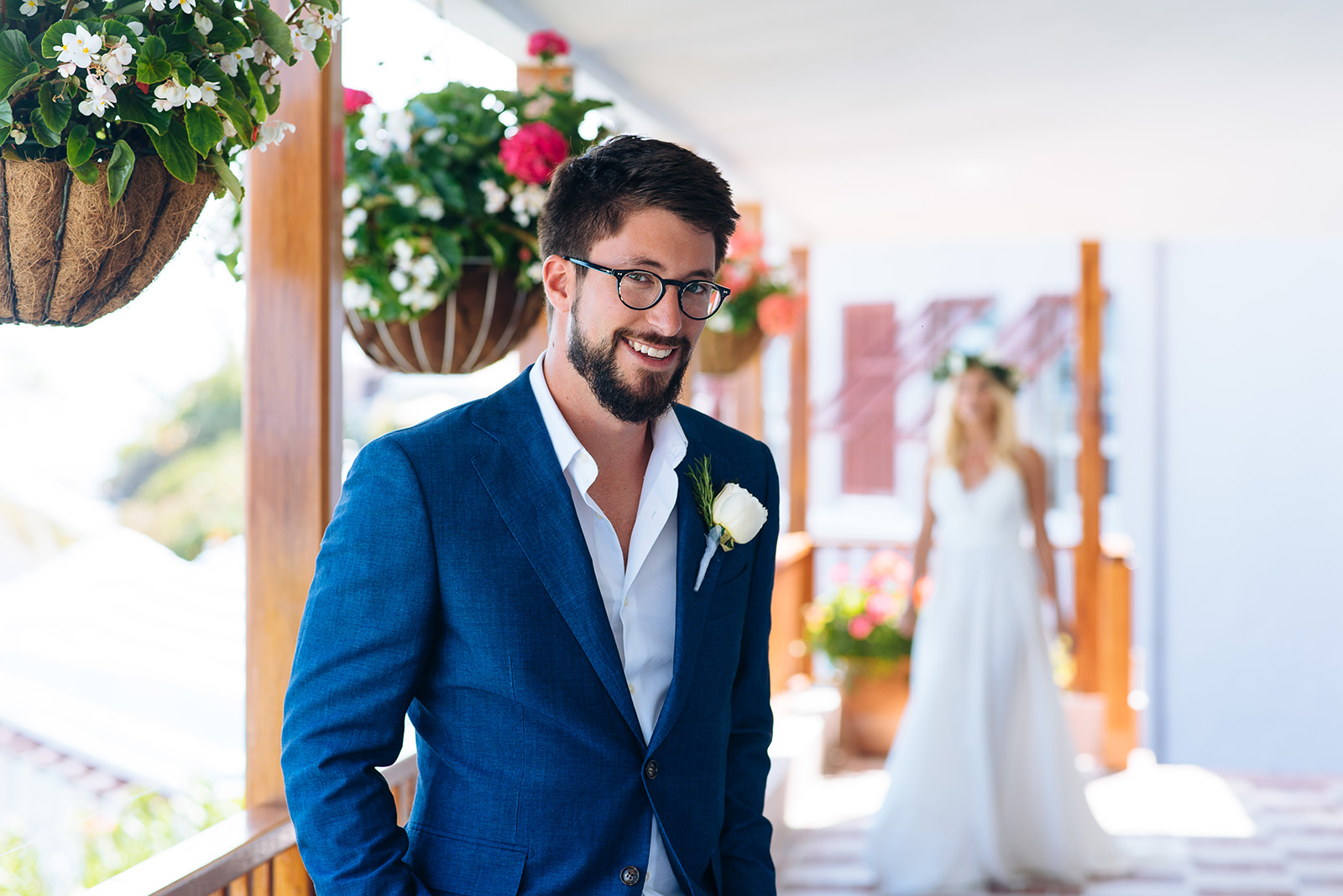 The wedding of Rebecca & Jeff at Coral Beach Club, Paget