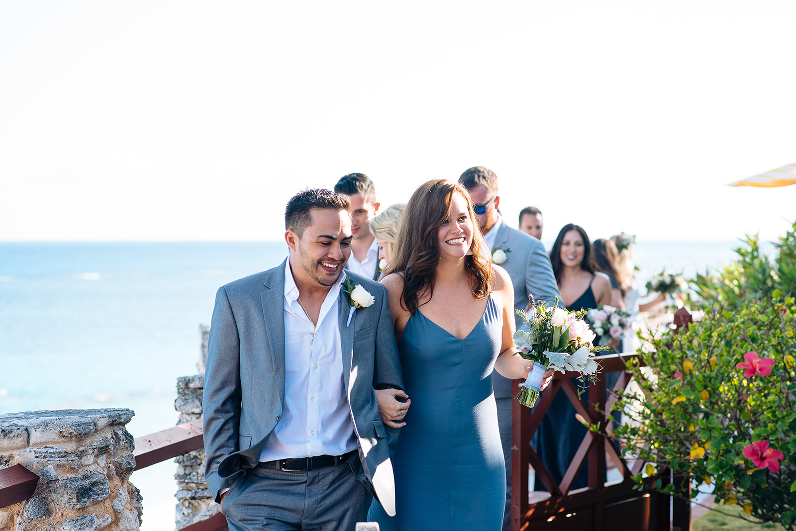 The wedding of Rebecca & Jeff at Coral Beach Club, Paget