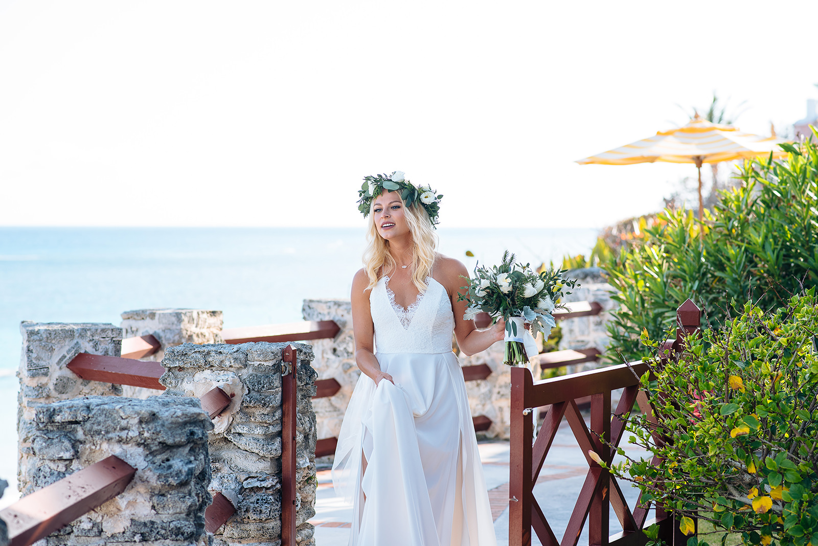 The wedding of Rebecca & Jeff at Coral Beach Club, Paget