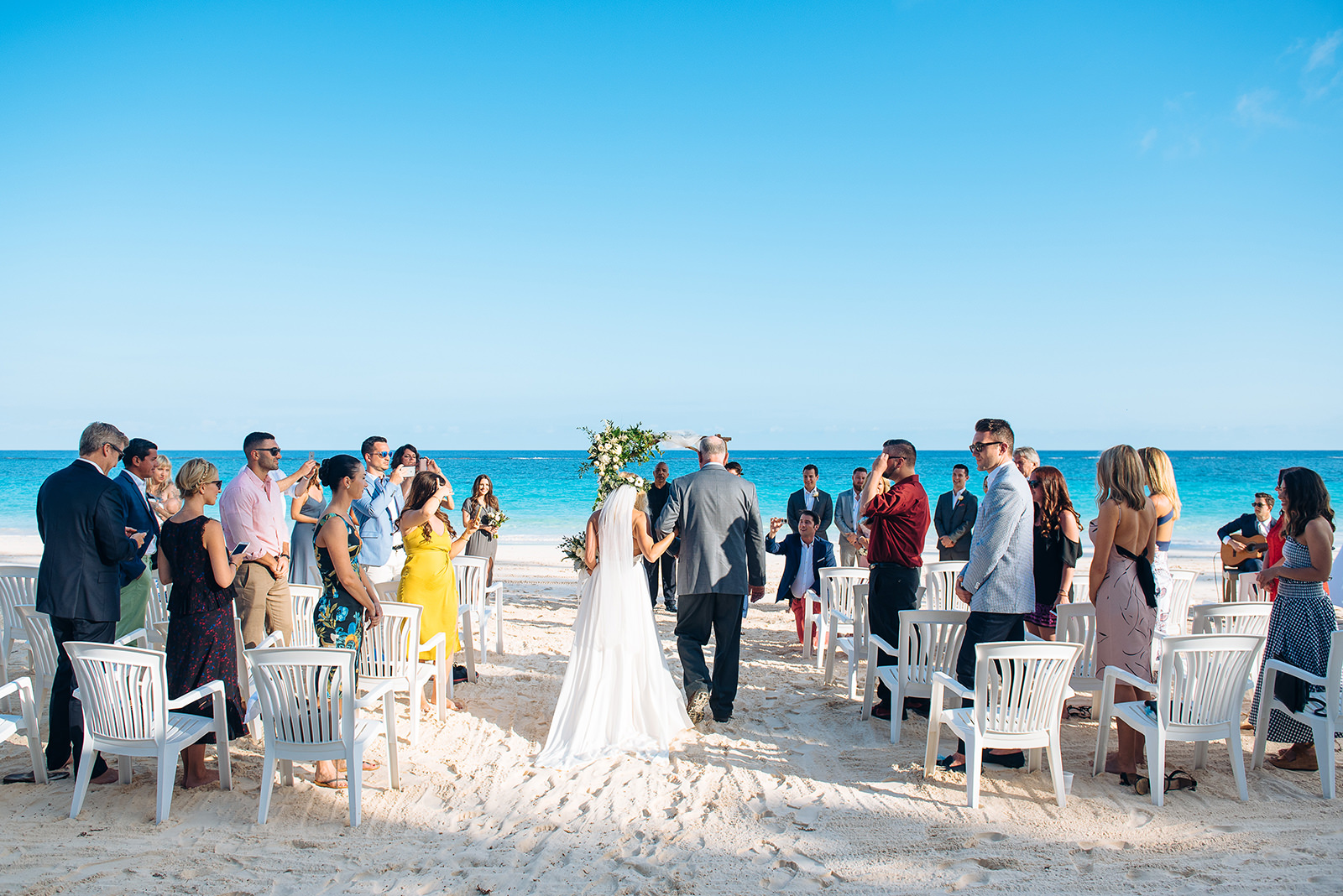 The wedding of Rebecca & Jeff at Coral Beach Club, Paget