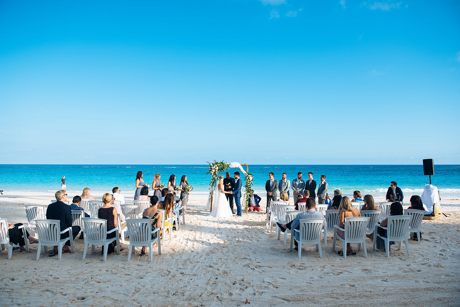 The wedding of Rebecca & Jeff at Coral Beach Club, Paget