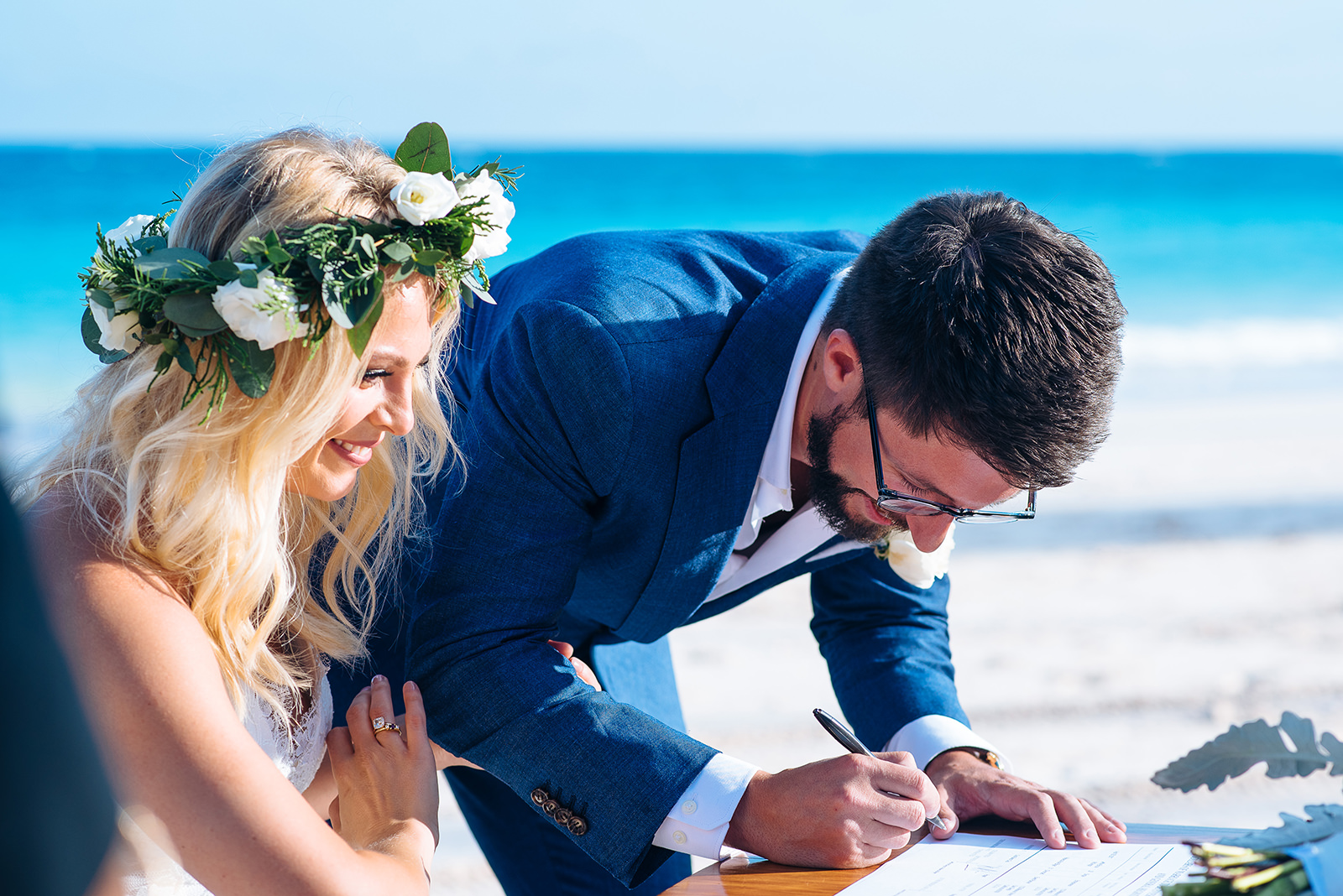The wedding of Rebecca & Jeff at Coral Beach Club, Paget