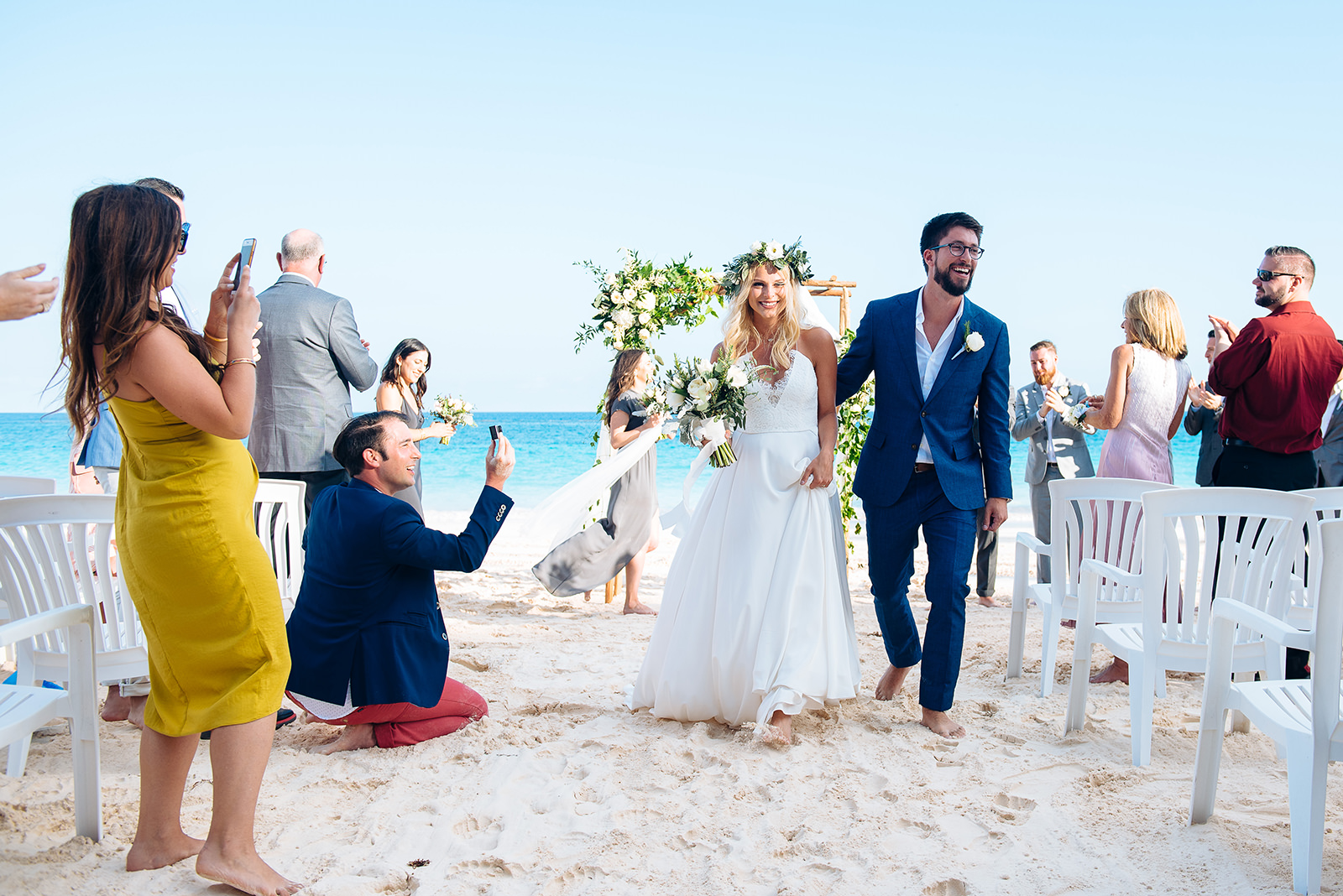 The wedding of Rebecca & Jeff at Coral Beach Club, Paget