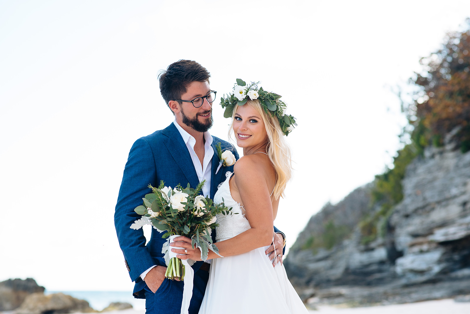 The wedding of Rebecca & Jeff at Coral Beach Club, Paget