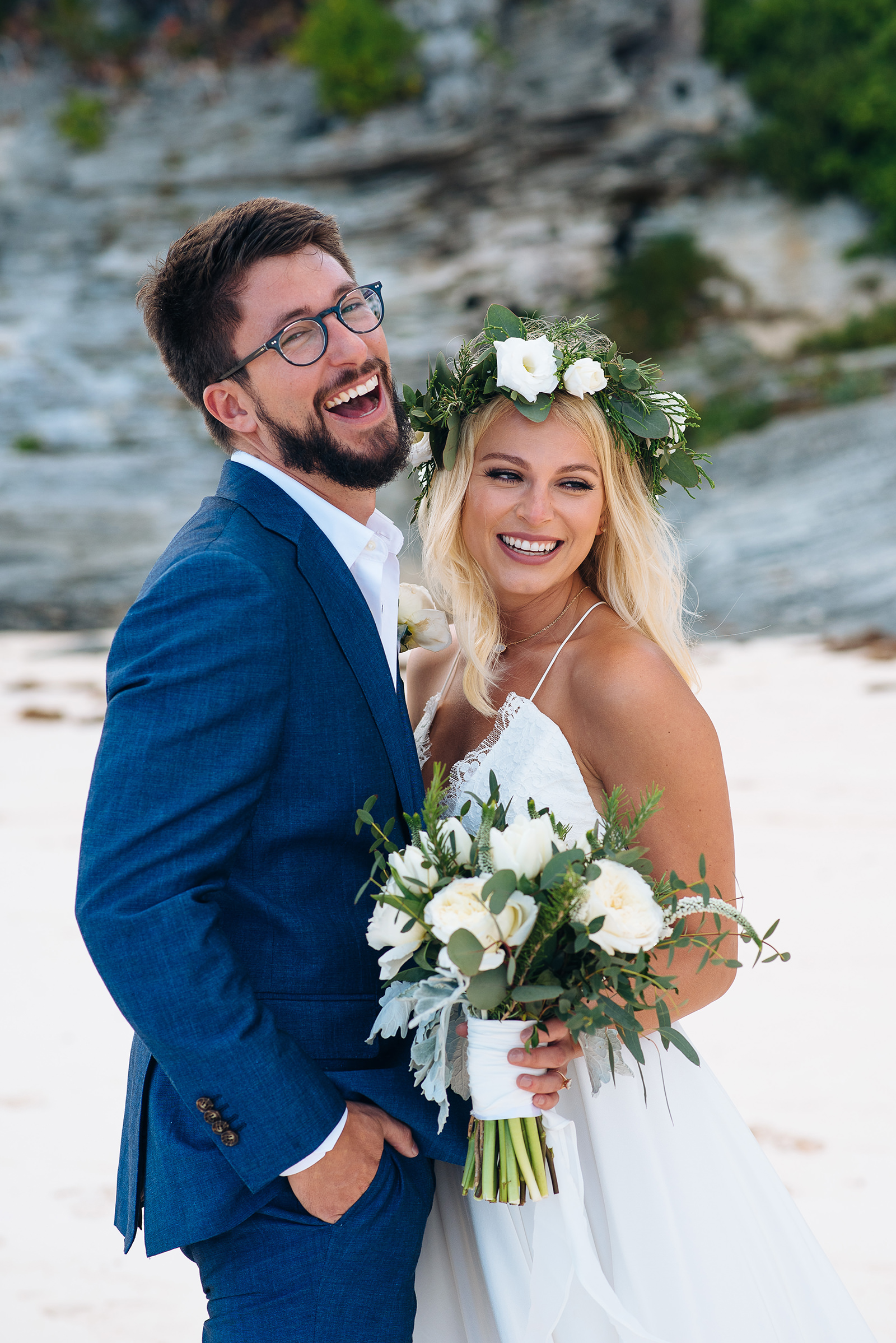 The wedding of Rebecca & Jeff at Coral Beach Club, Paget