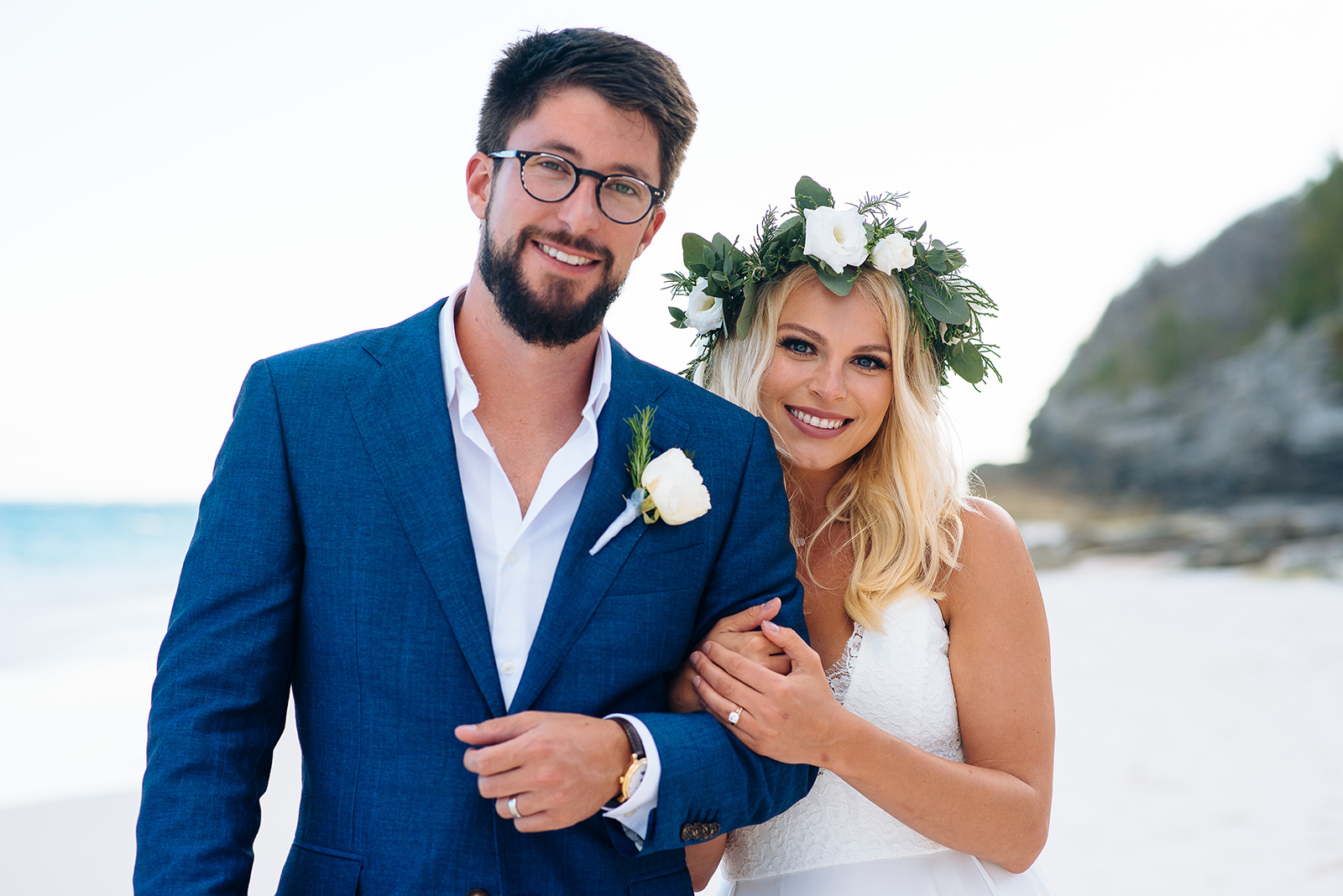 The wedding of Rebecca & Jeff at Coral Beach Club, Paget