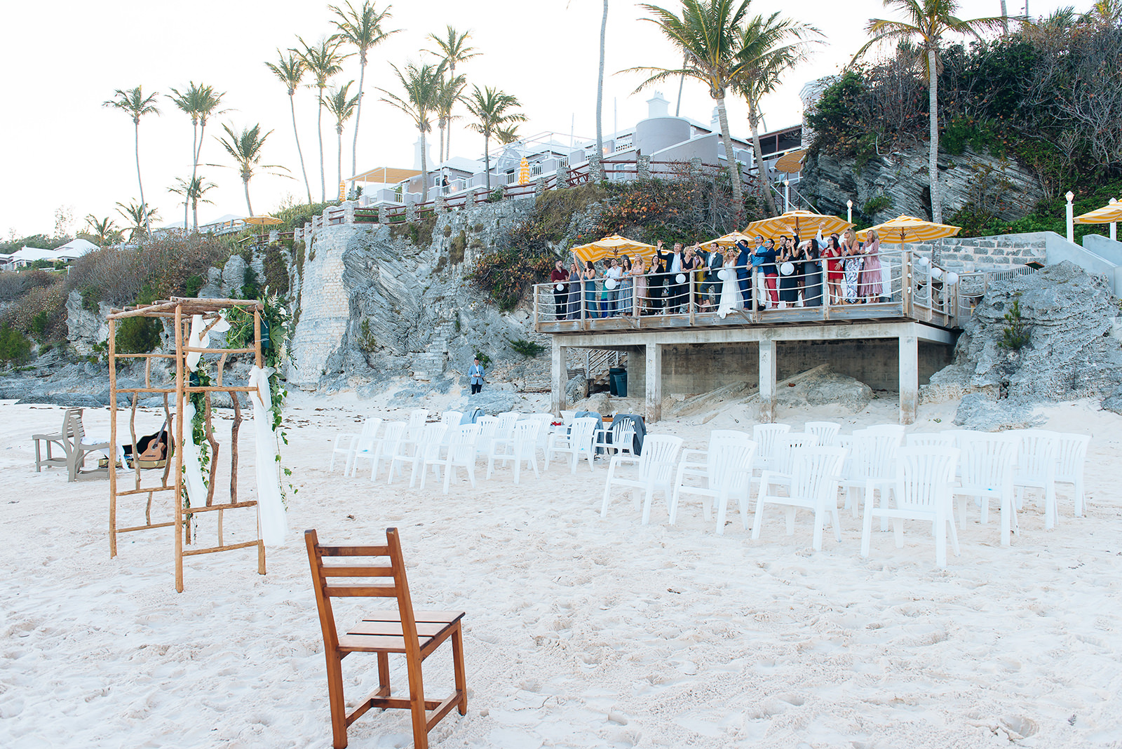 The wedding of Rebecca & Jeff at Coral Beach Club, Paget