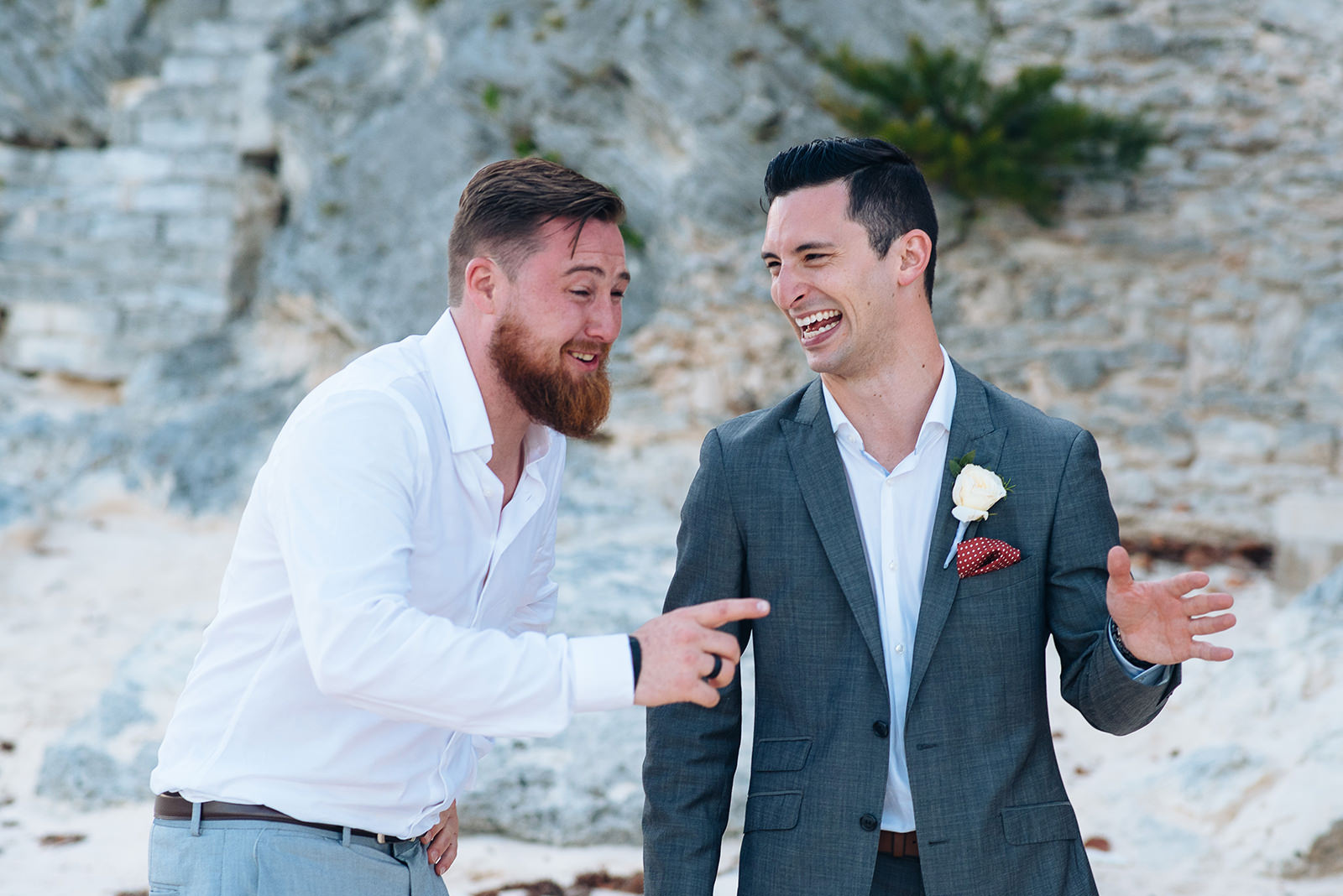 The wedding of Rebecca & Jeff at Coral Beach Club, Paget