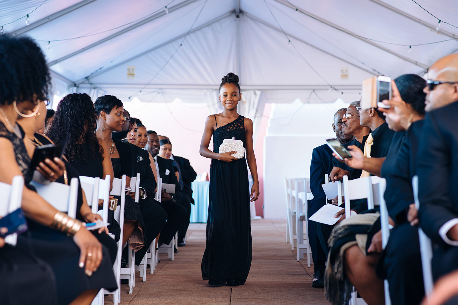 The wedding of Sakina & William