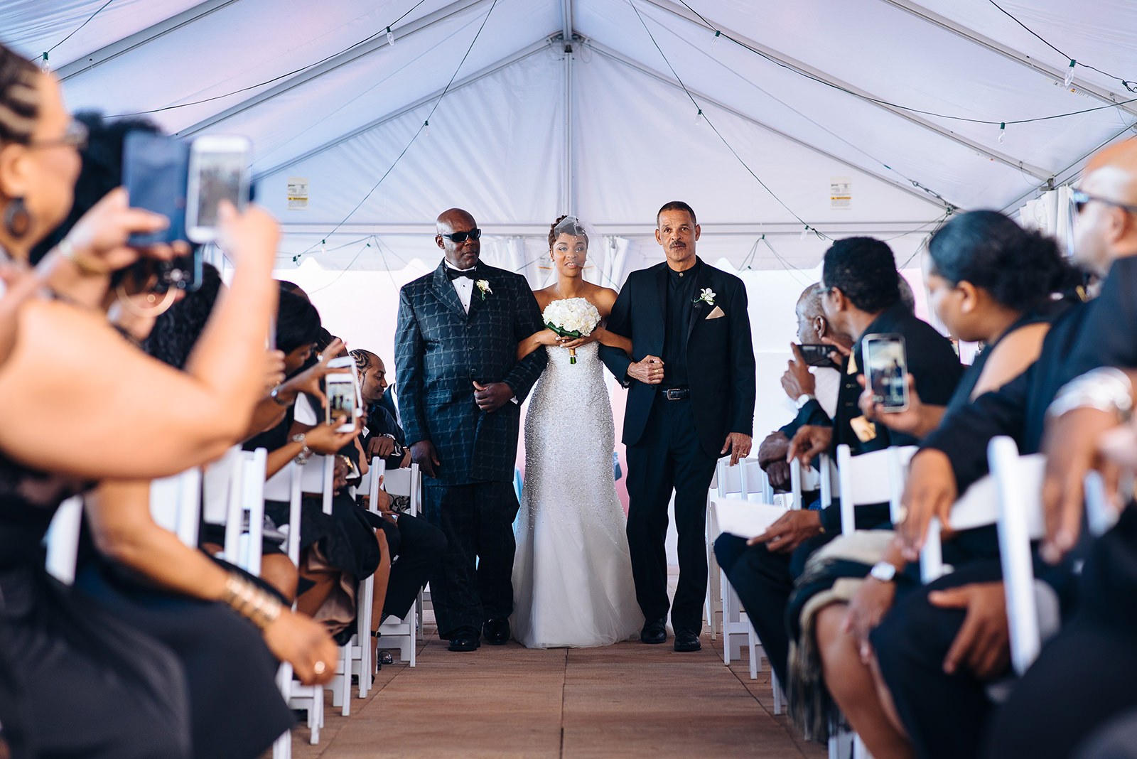 The wedding of Sakina & William