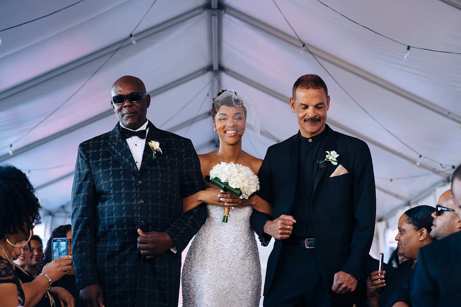 The wedding of Sakina & William