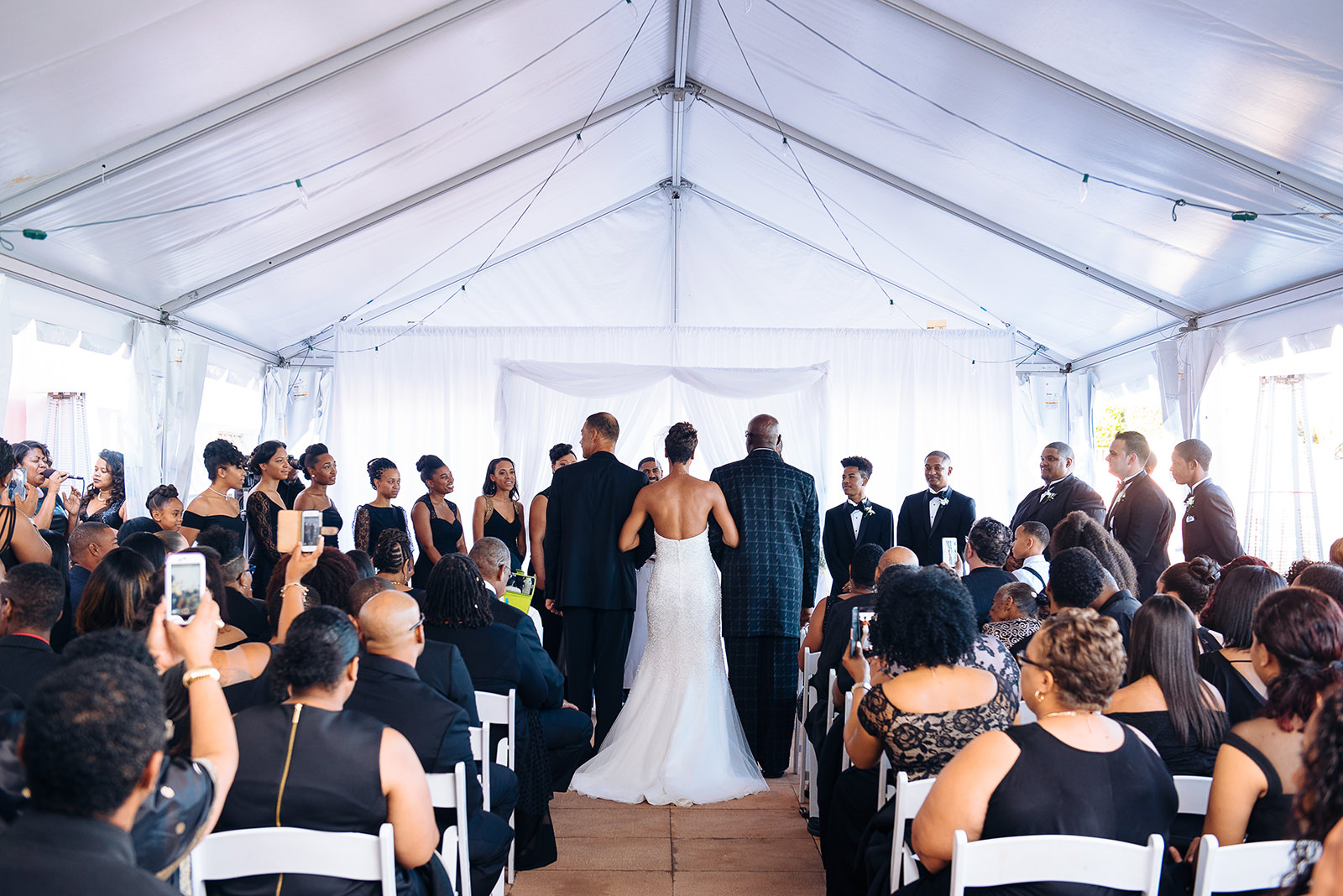 The wedding of Sakina & William