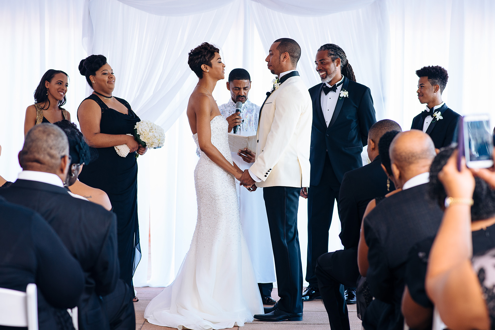 The wedding of Sakina & William