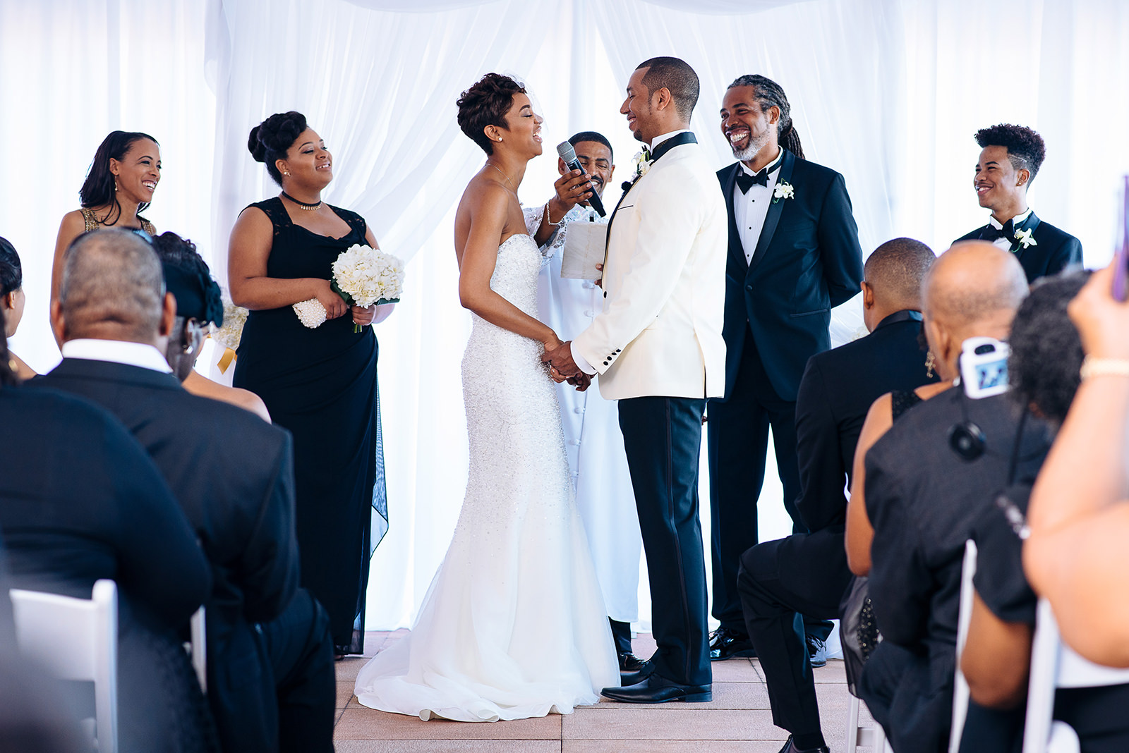 The wedding of Sakina & William