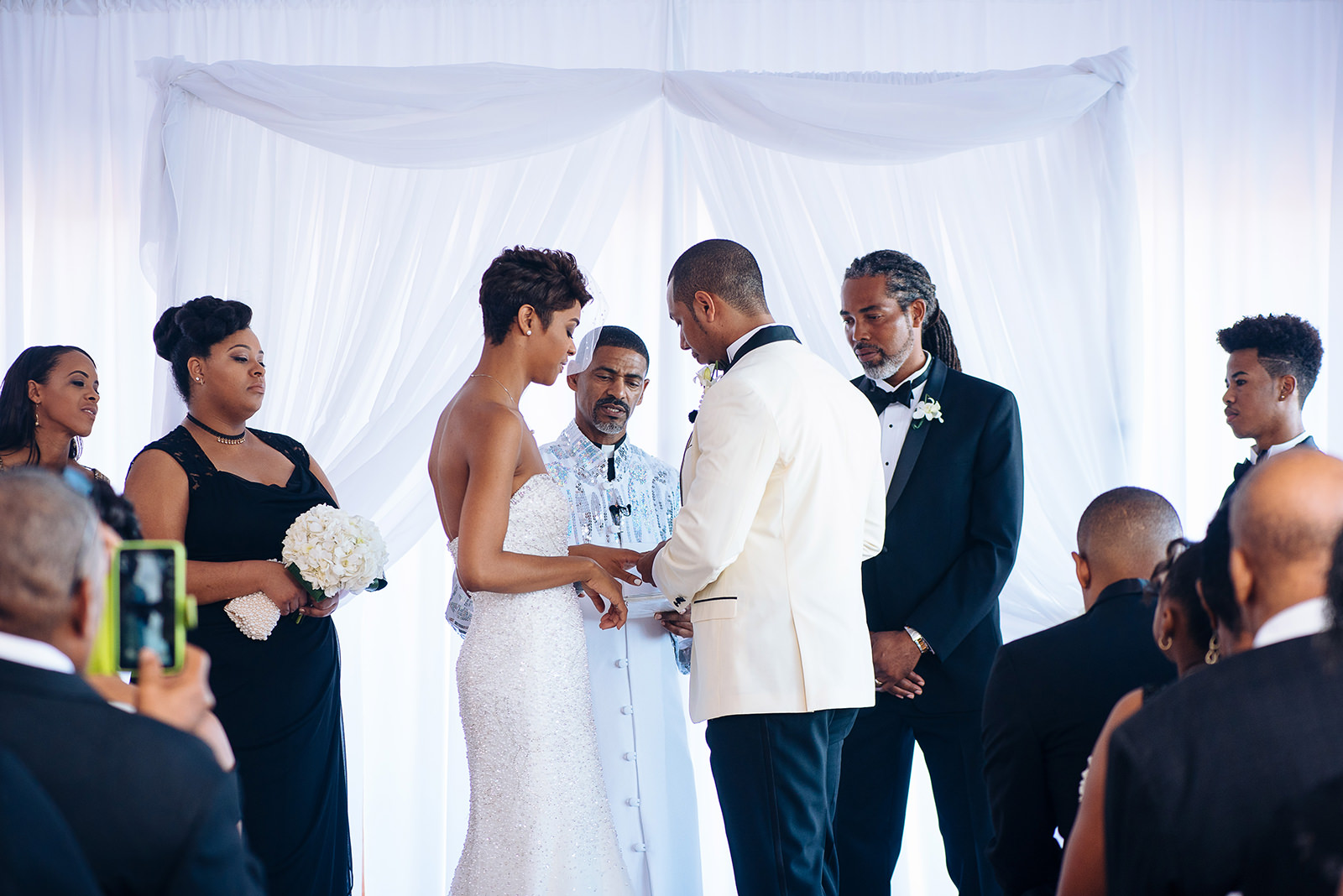 The wedding of Sakina & William