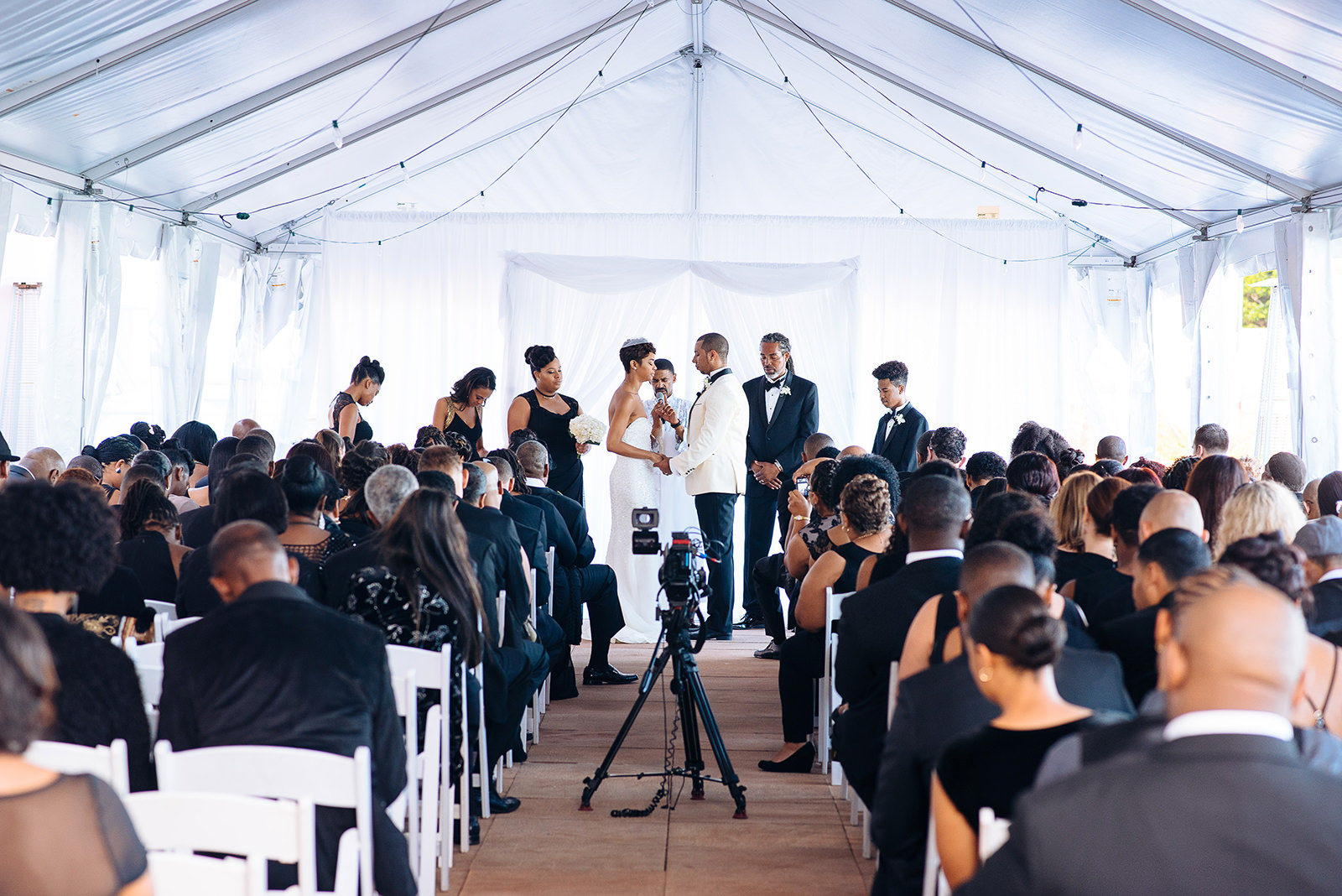 The wedding of Sakina & William