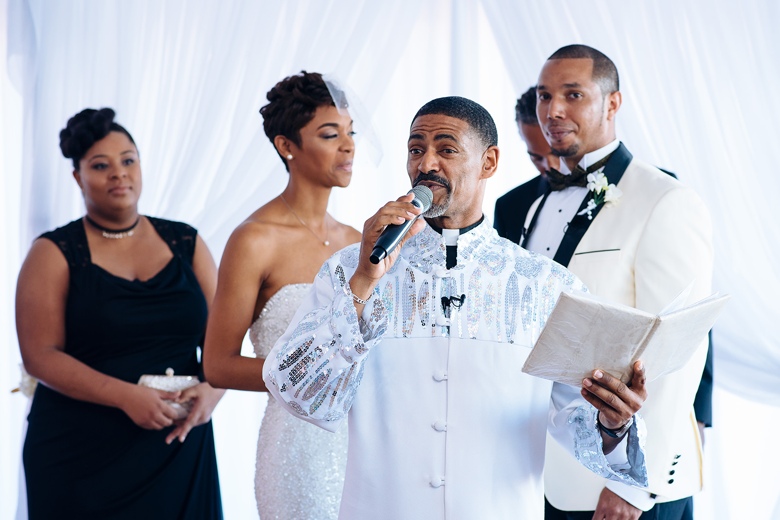 The wedding of Sakina & William