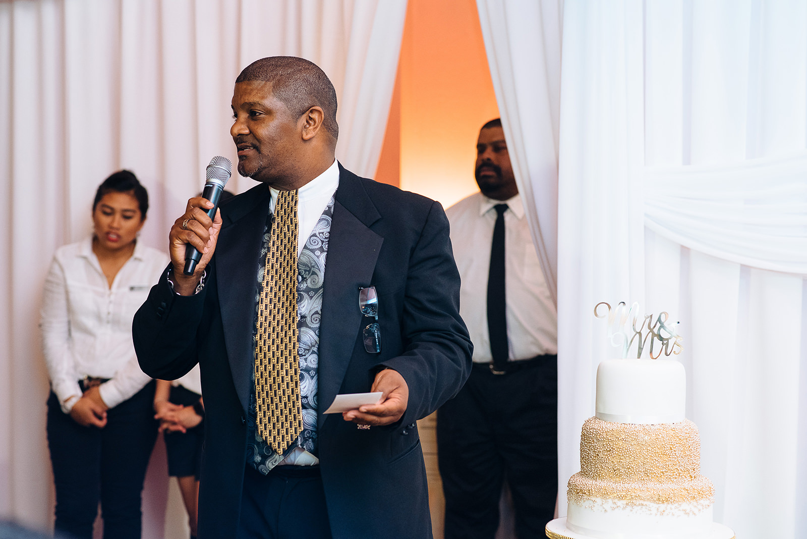 The wedding of Sakina & William