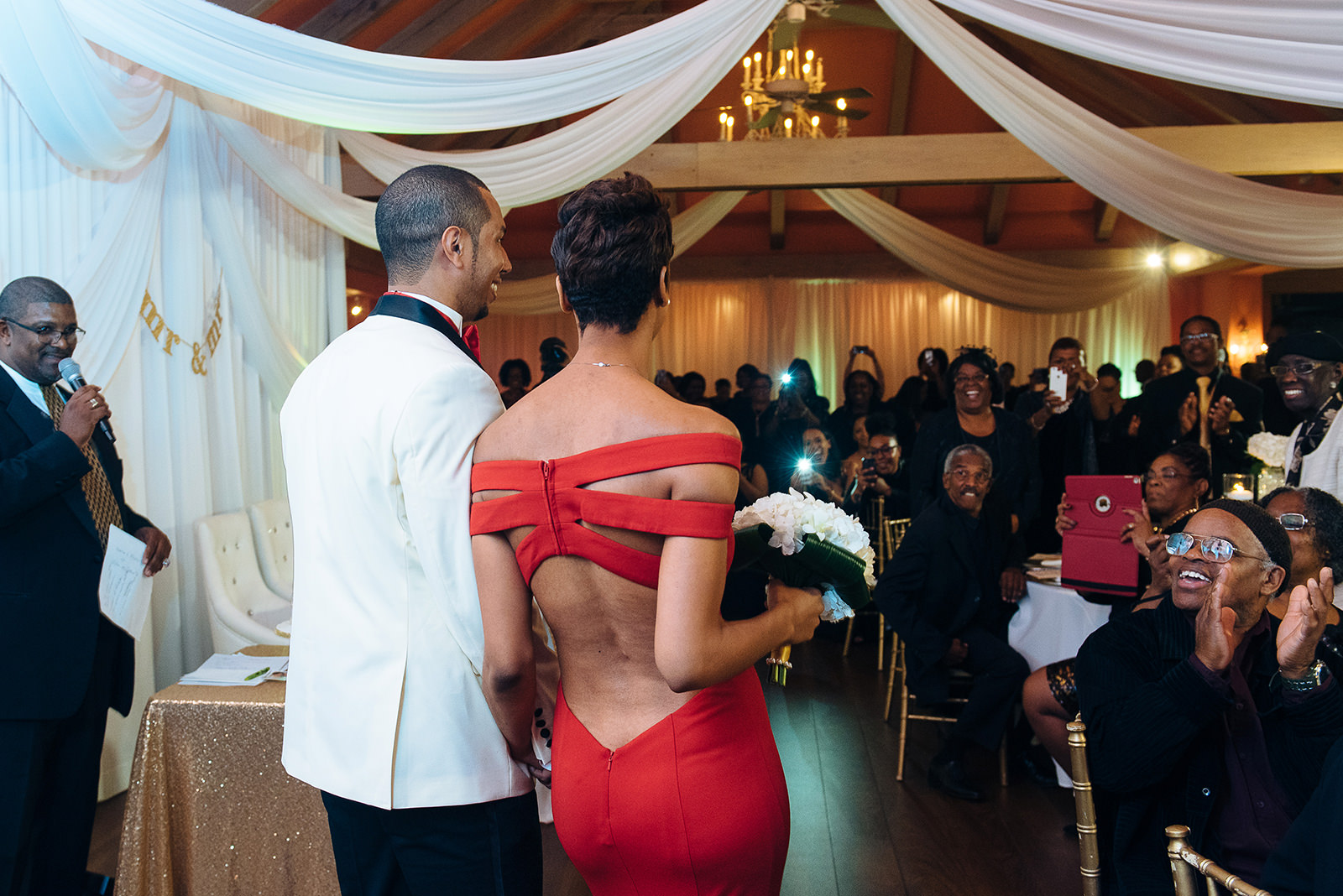 The wedding of Sakina & William