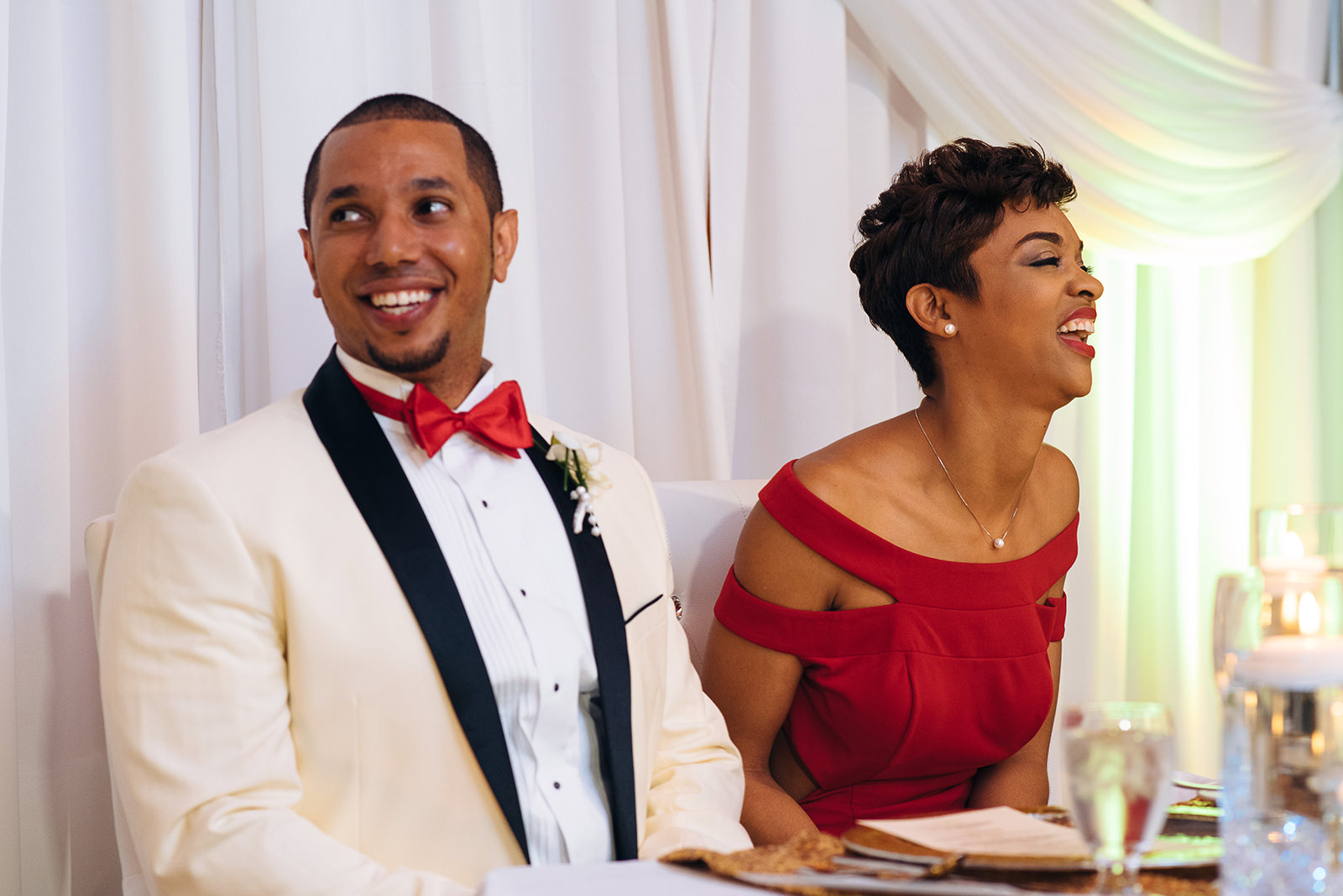 The wedding of Sakina & William