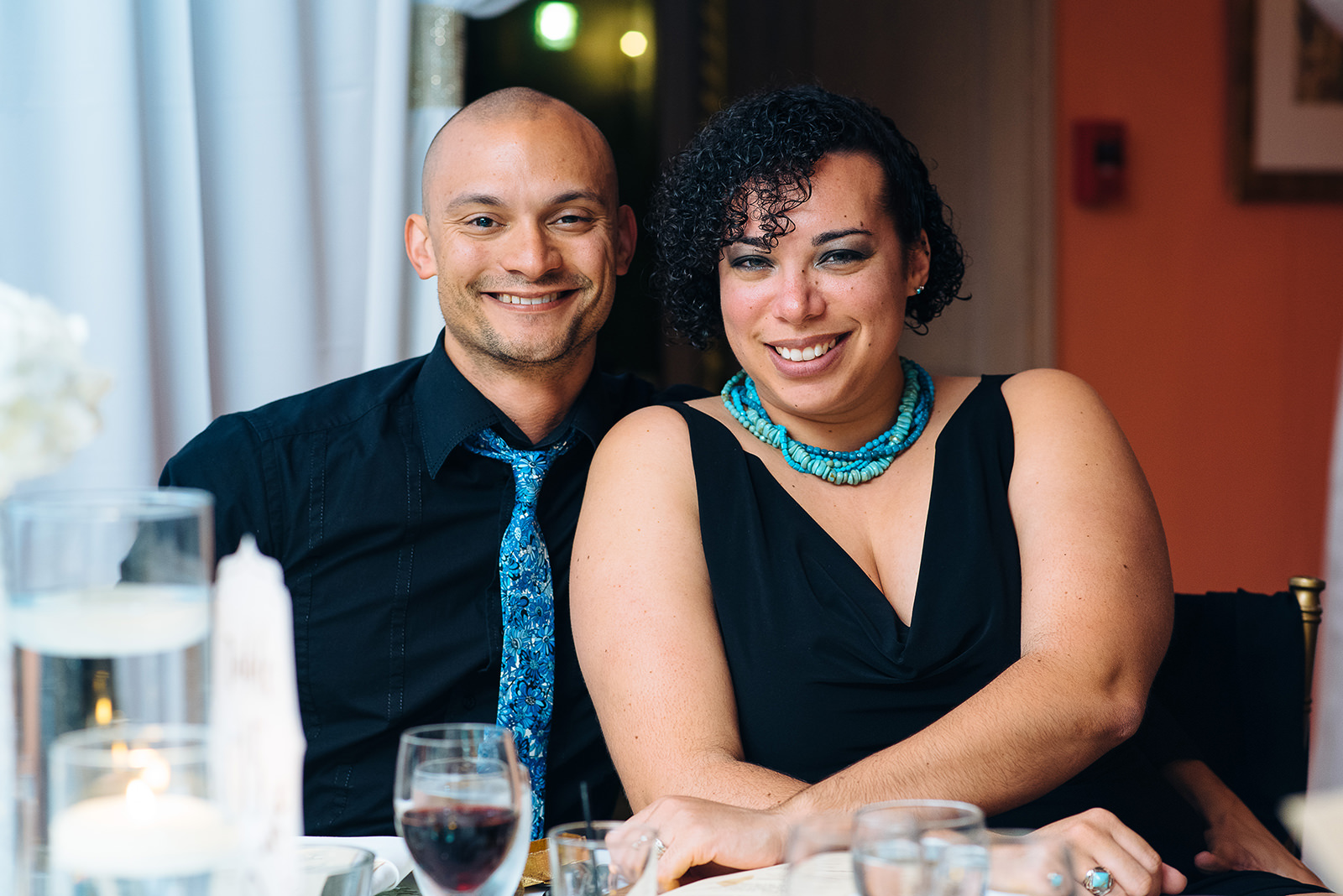 The wedding of Sakina & William