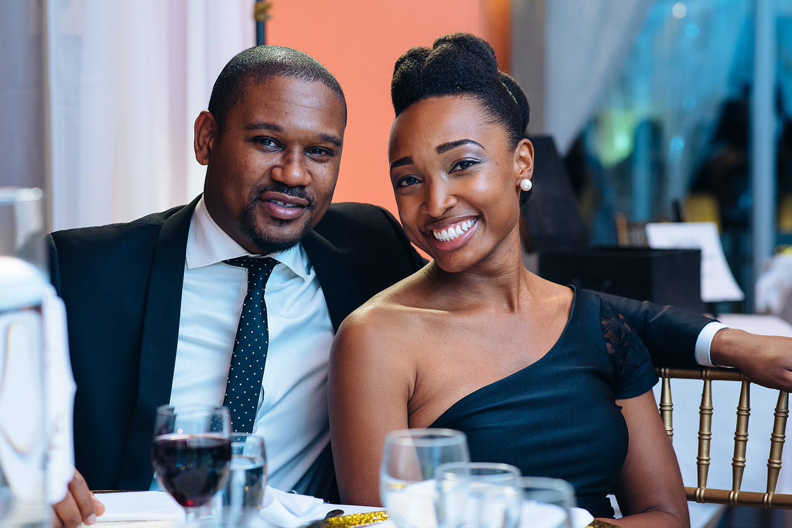 The wedding of Sakina & William