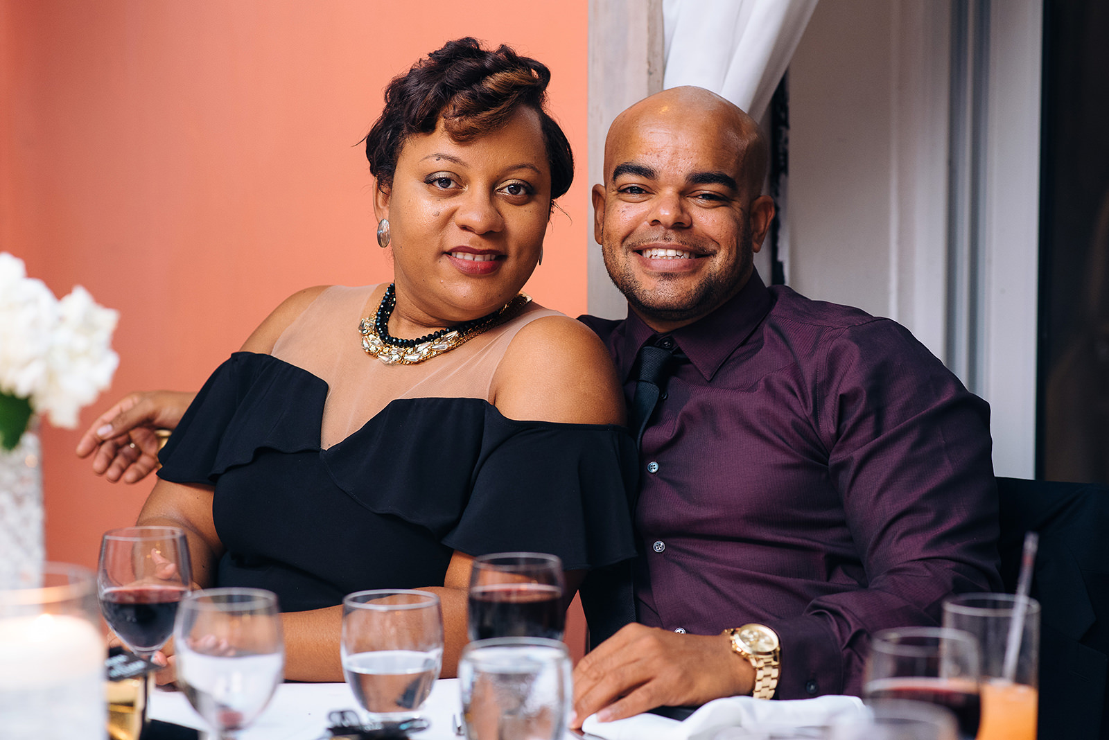 The wedding of Sakina & William