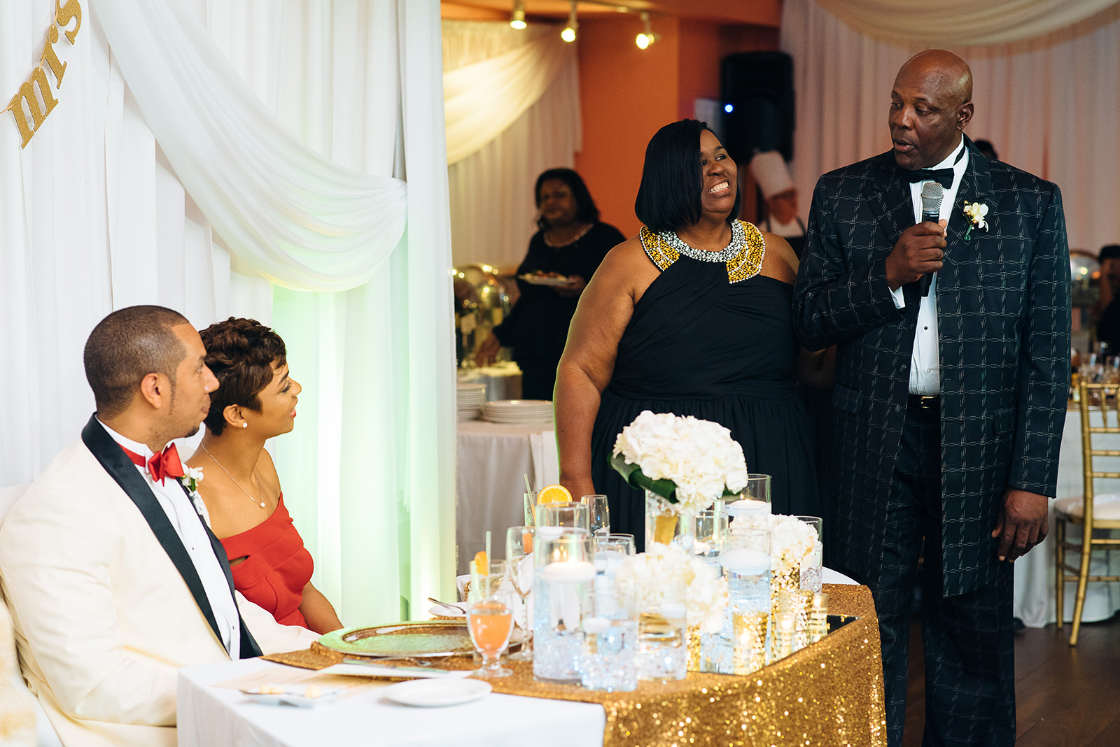 The wedding of Sakina & William