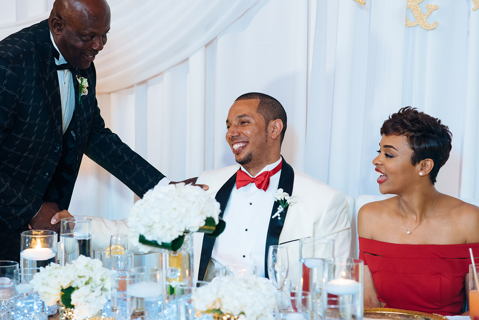 The wedding of Sakina & William