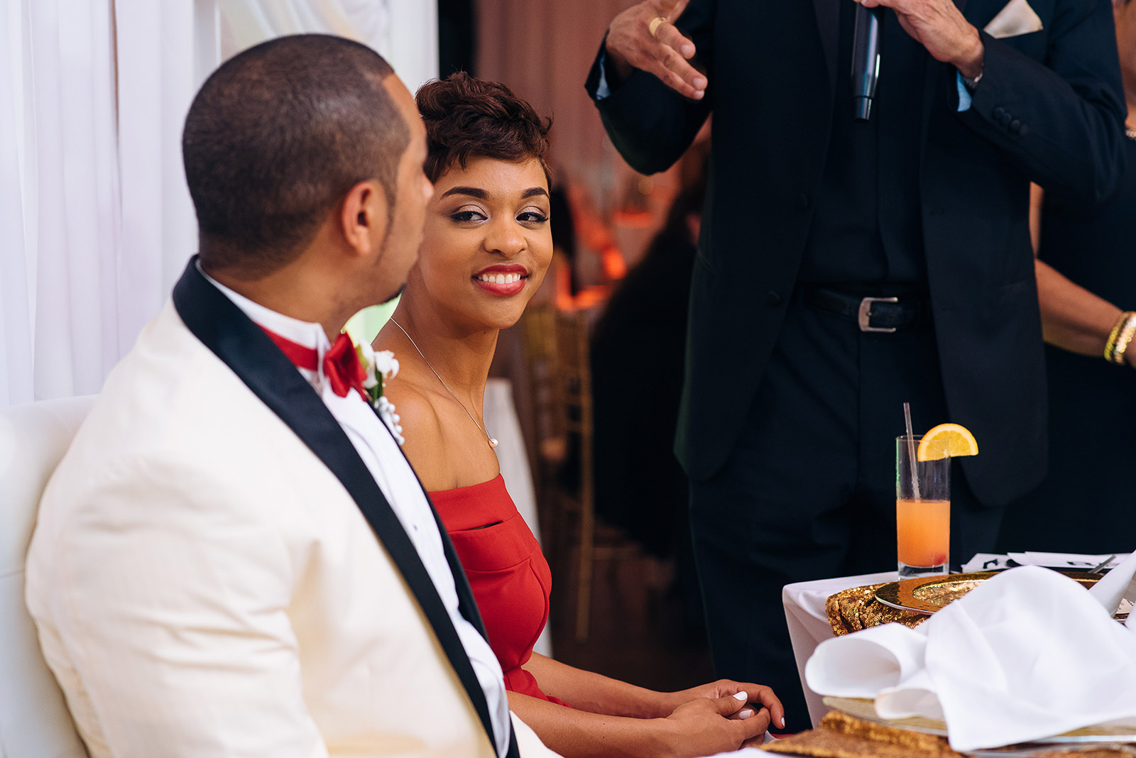 The wedding of Sakina & William