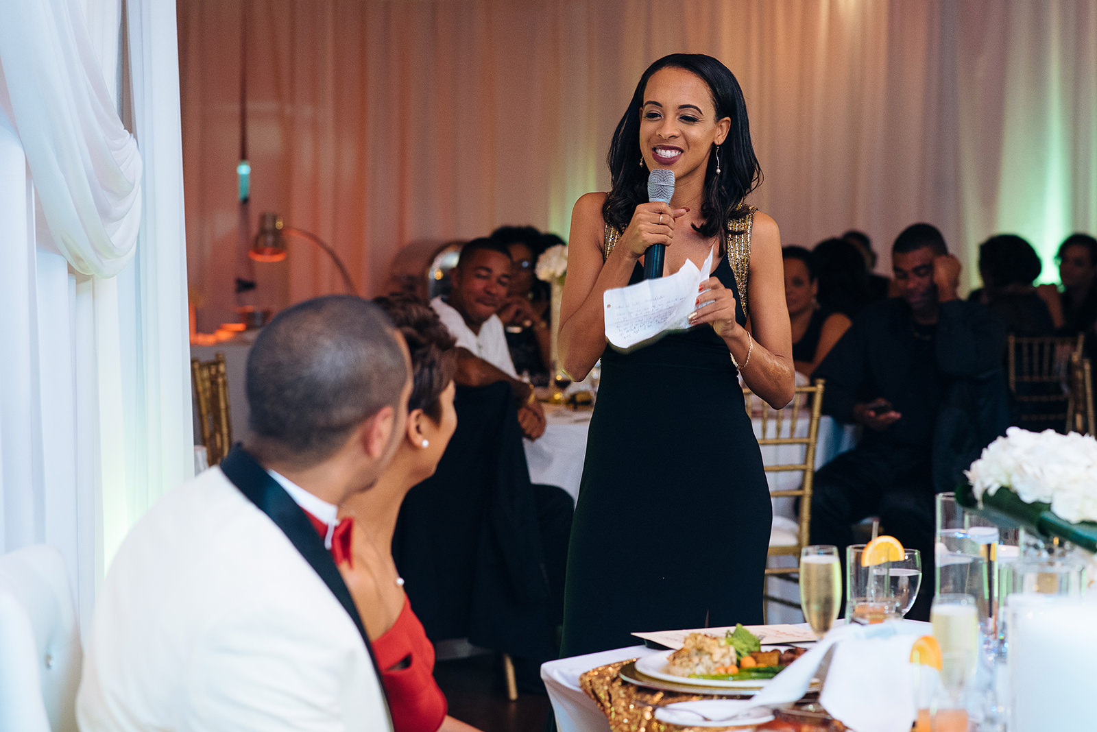The wedding of Sakina & William