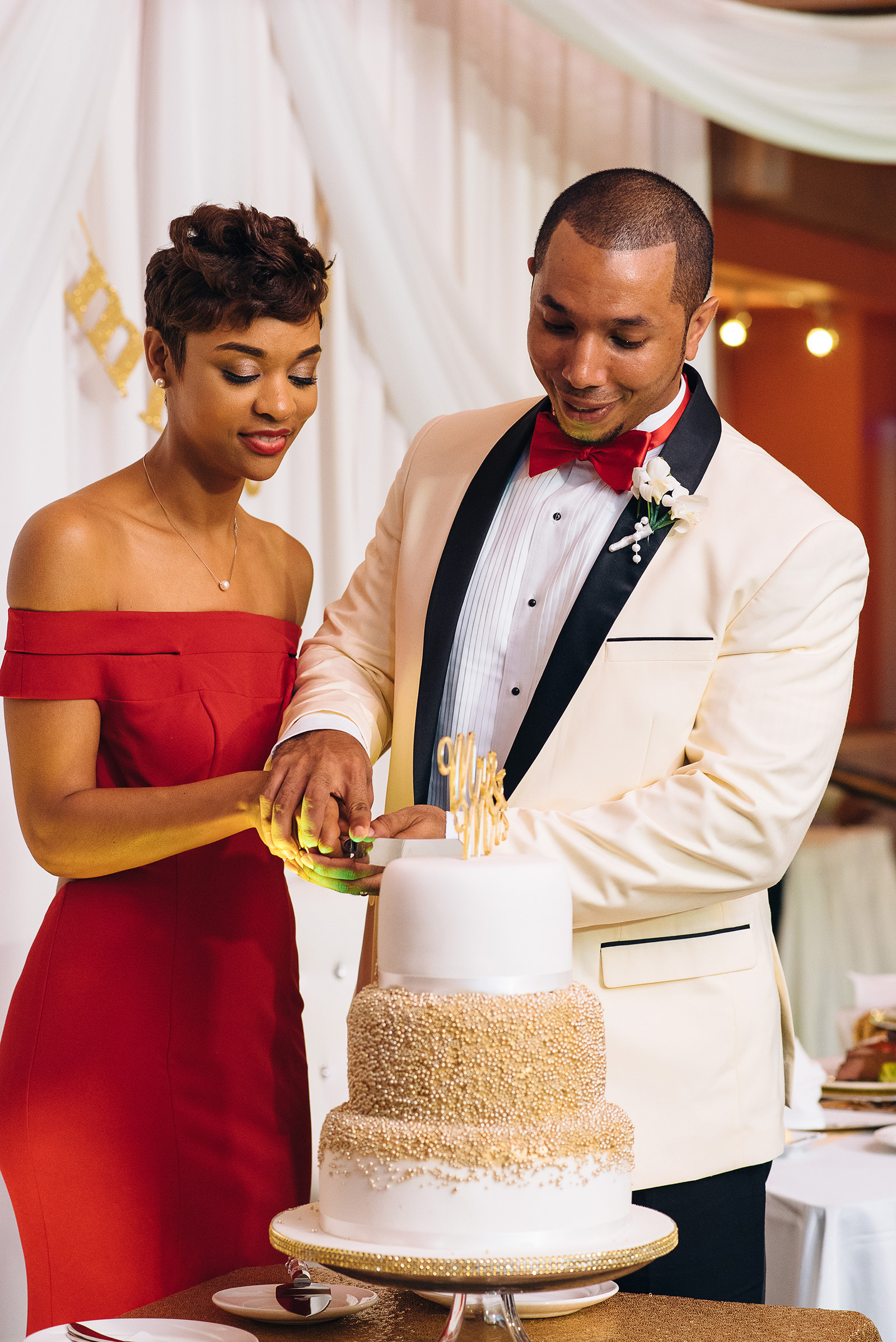 The wedding of Sakina & William