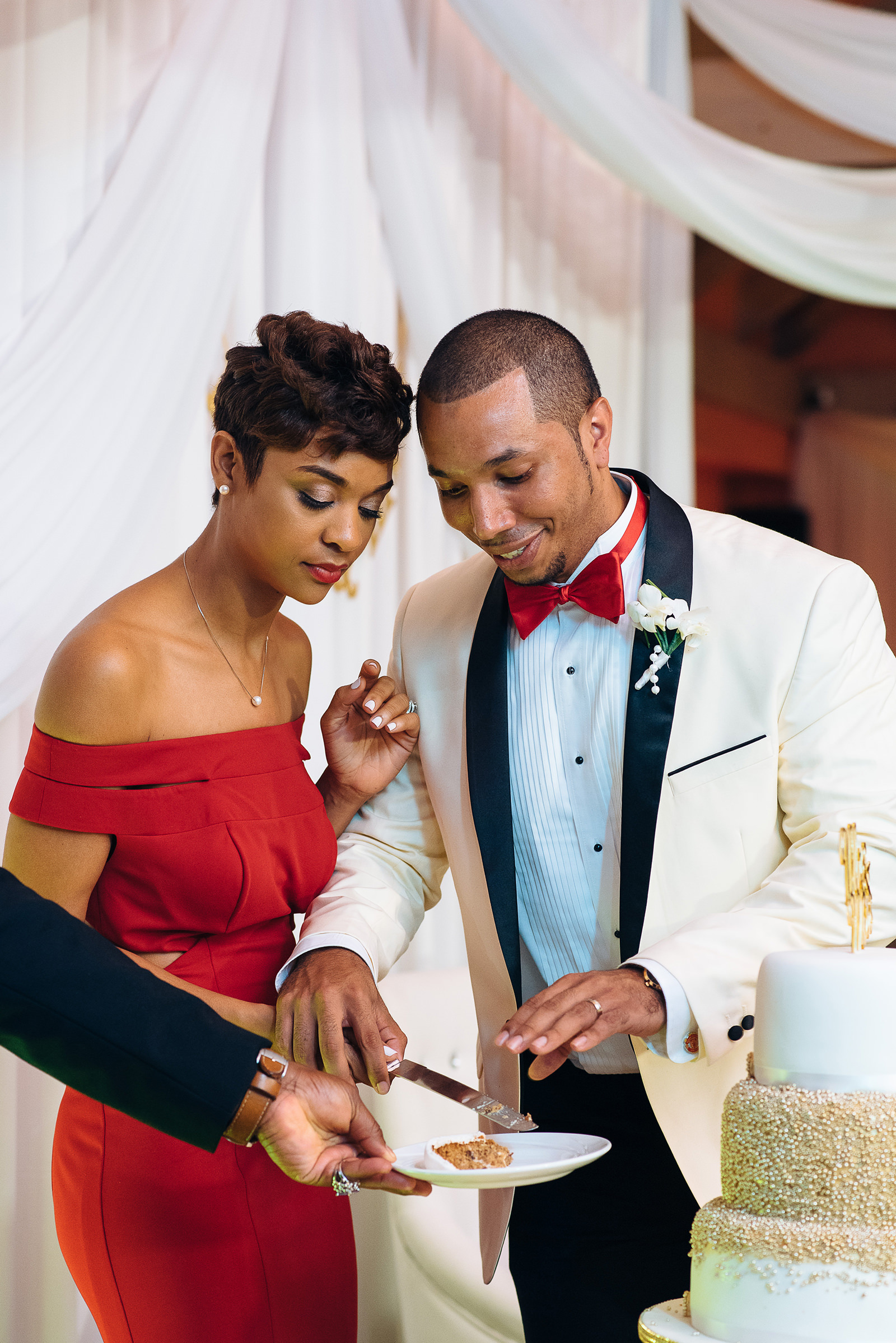The wedding of Sakina & William
