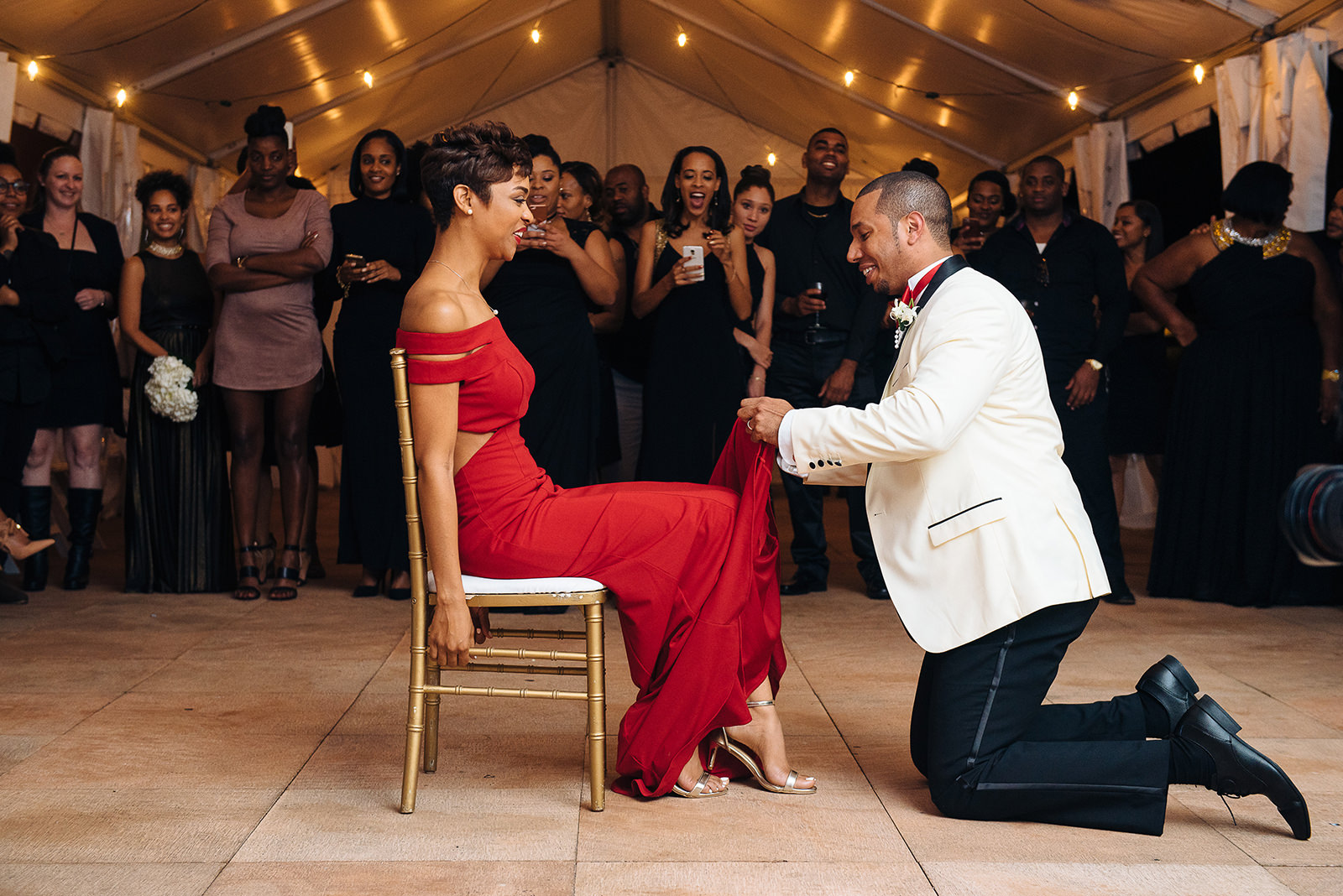 The wedding of Sakina & William
