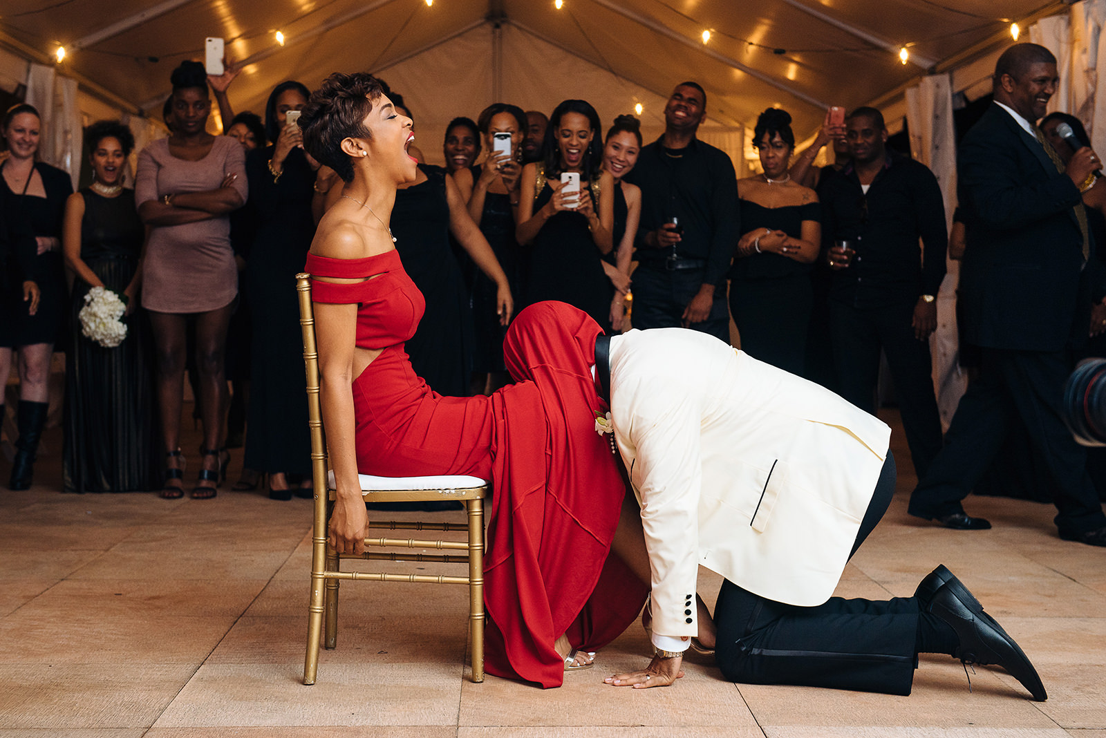 The wedding of Sakina & William