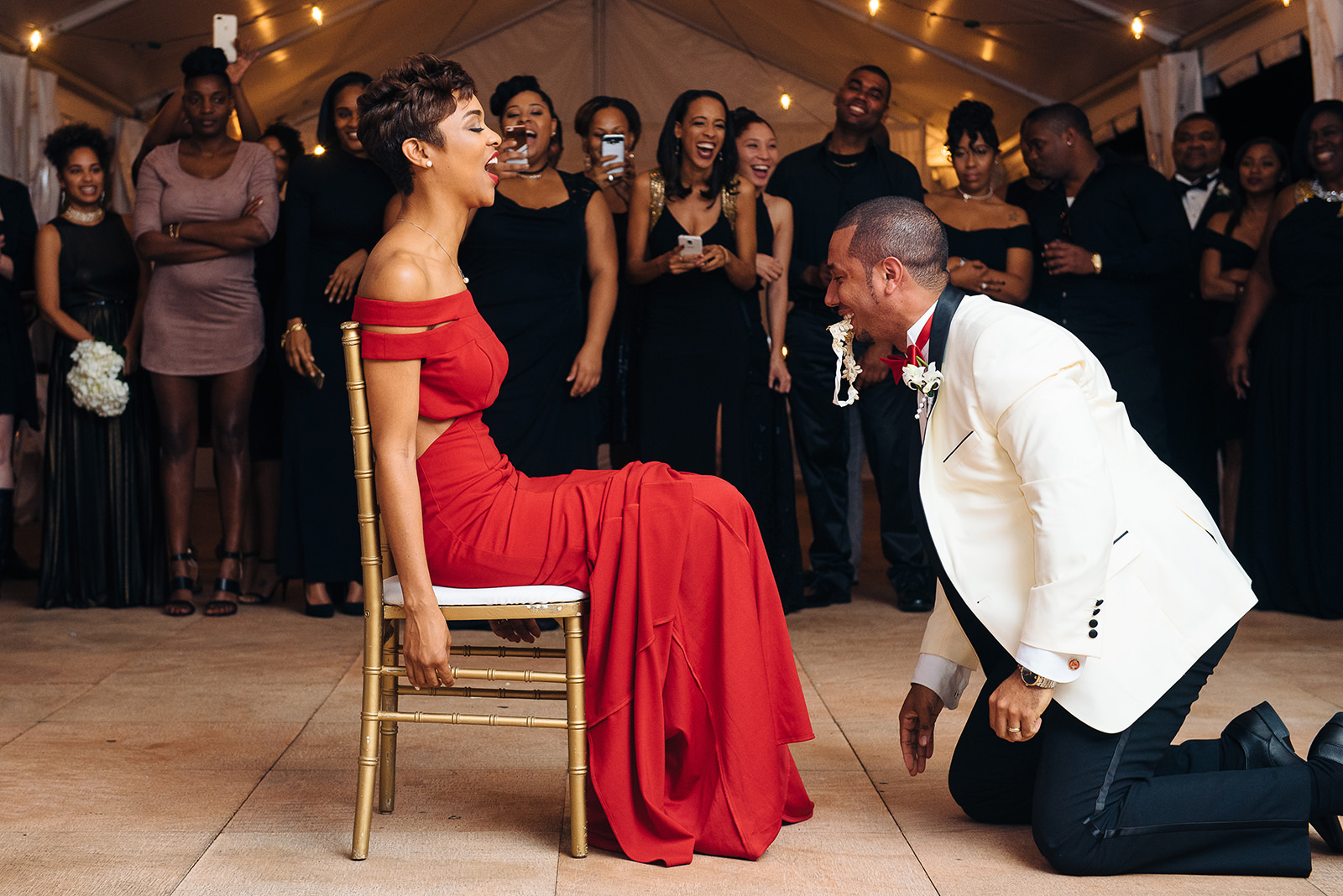 The wedding of Sakina & William