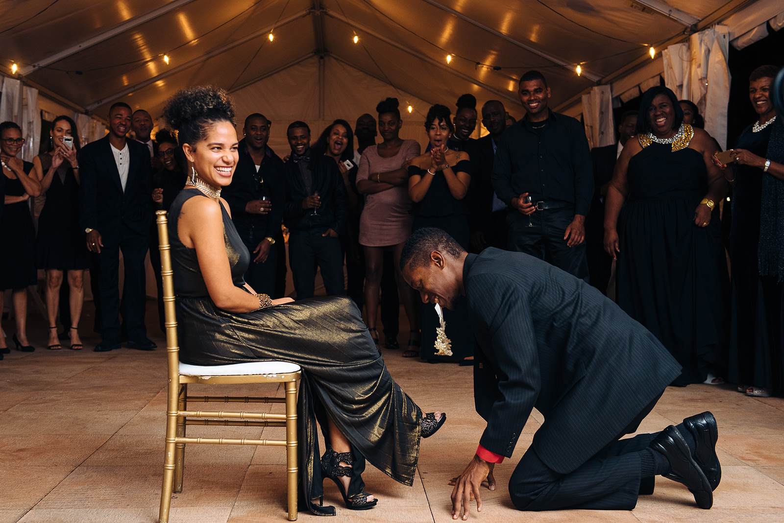 The wedding of Sakina & William