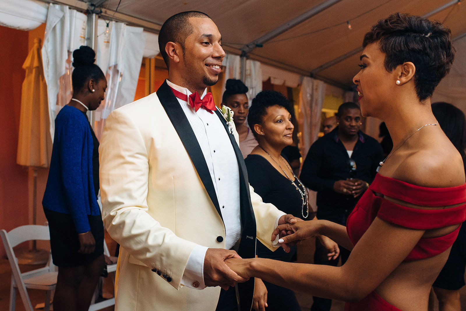 The wedding of Sakina & William