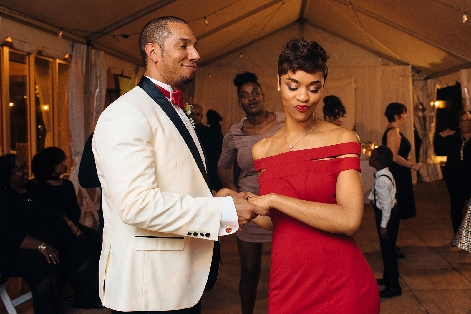 The wedding of Sakina & William