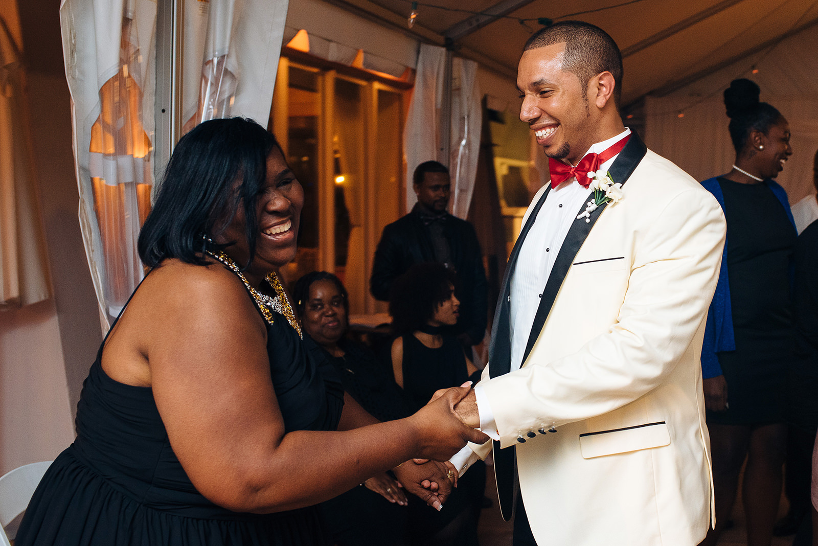 The wedding of Sakina & William