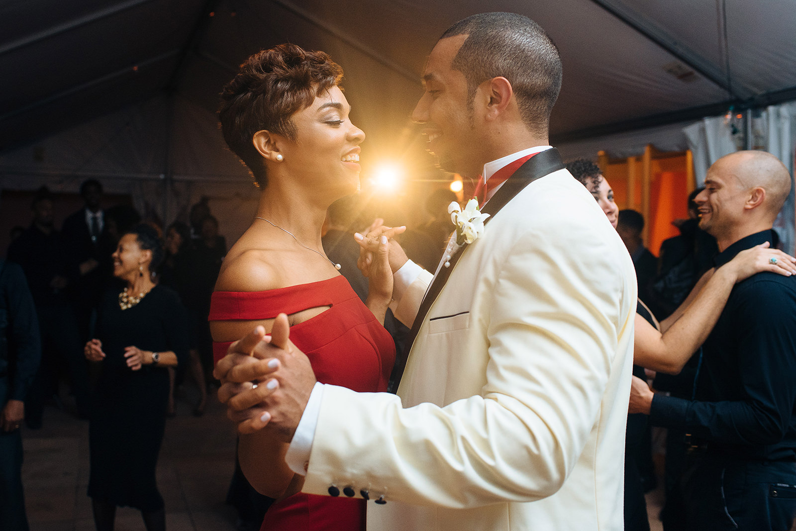 The wedding of Sakina & William