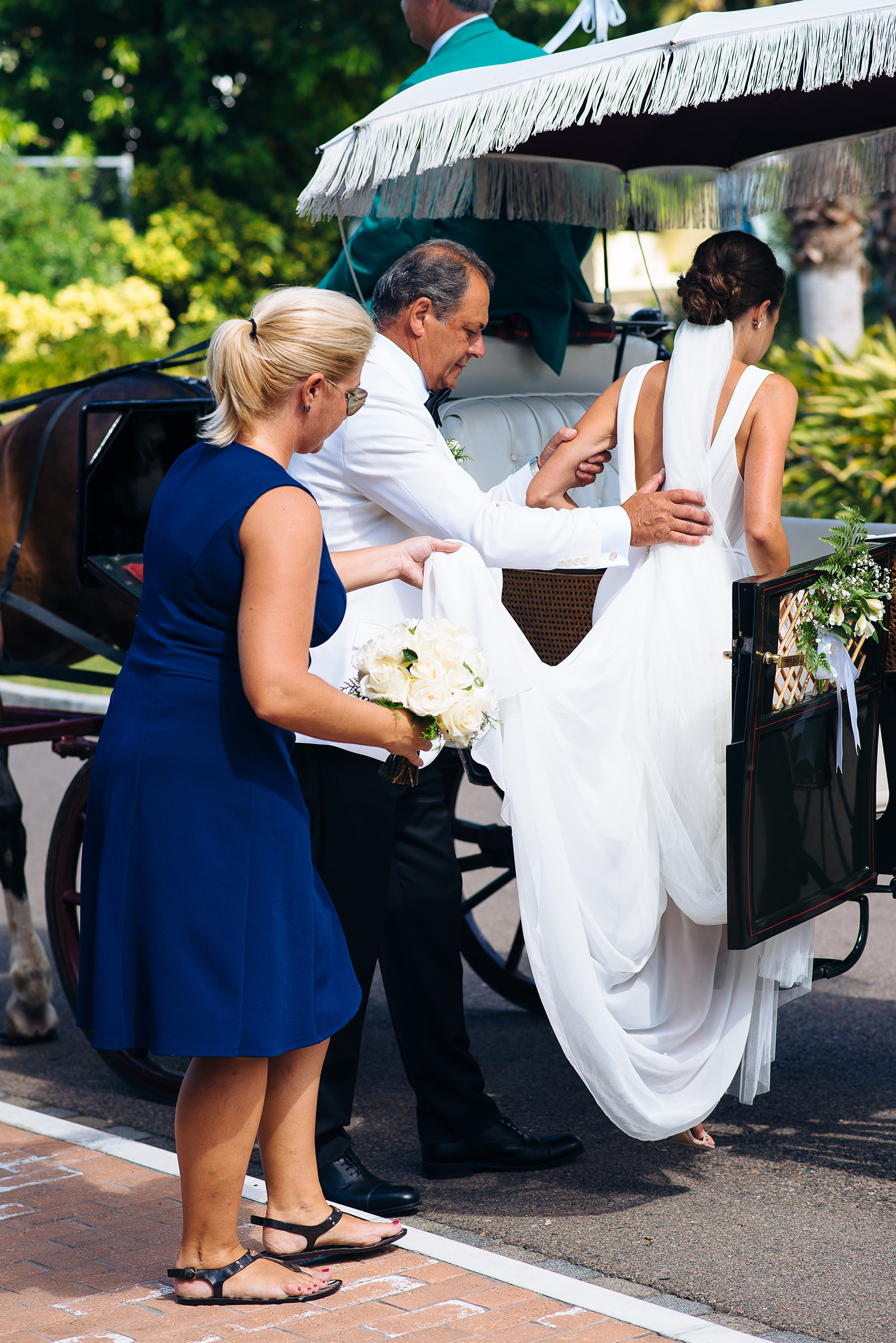 The wedding of Sophia & Justin at Newstead Belmont Hills, Paget