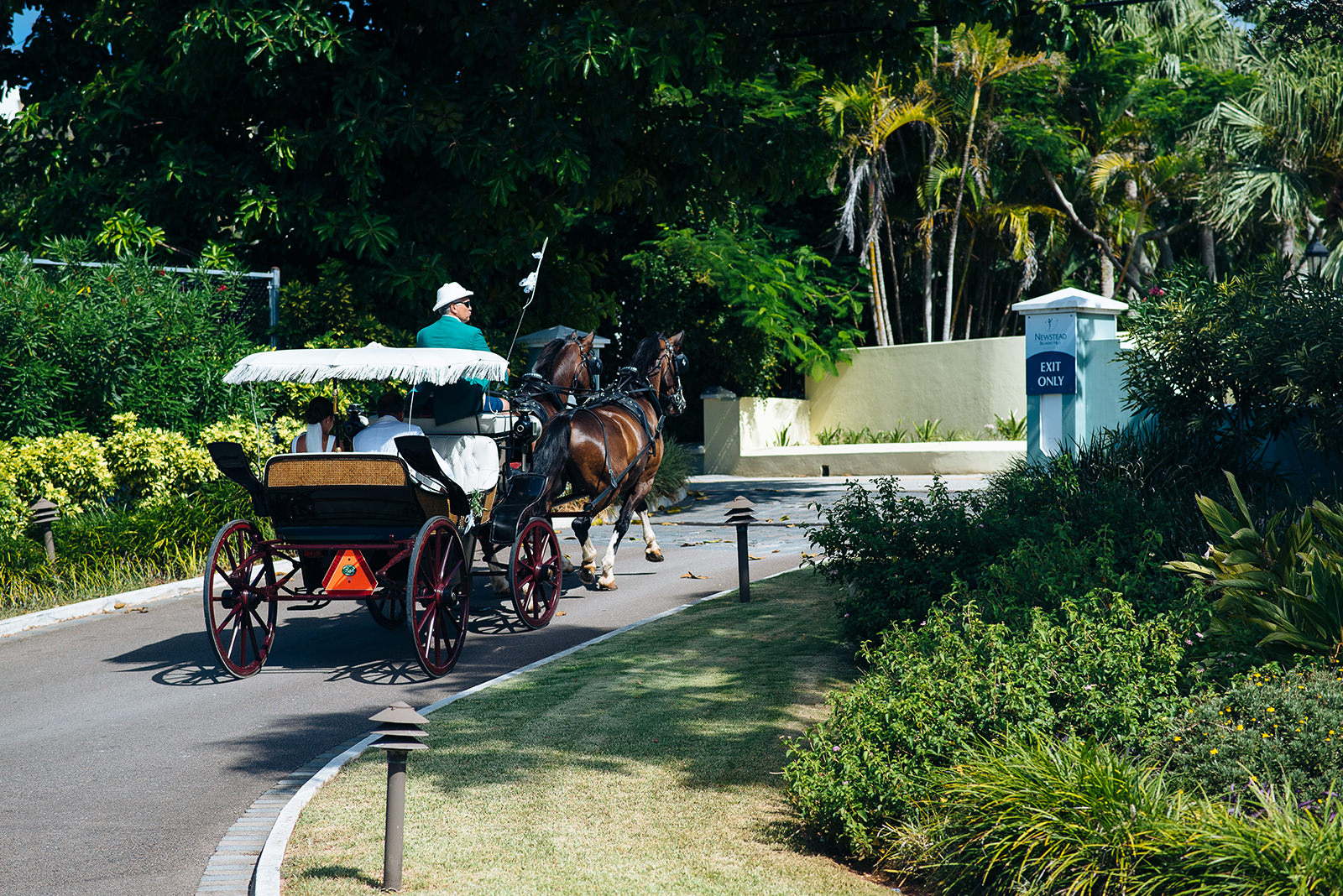 The wedding of Sophia & Justin at Newstead Belmont Hills, Paget