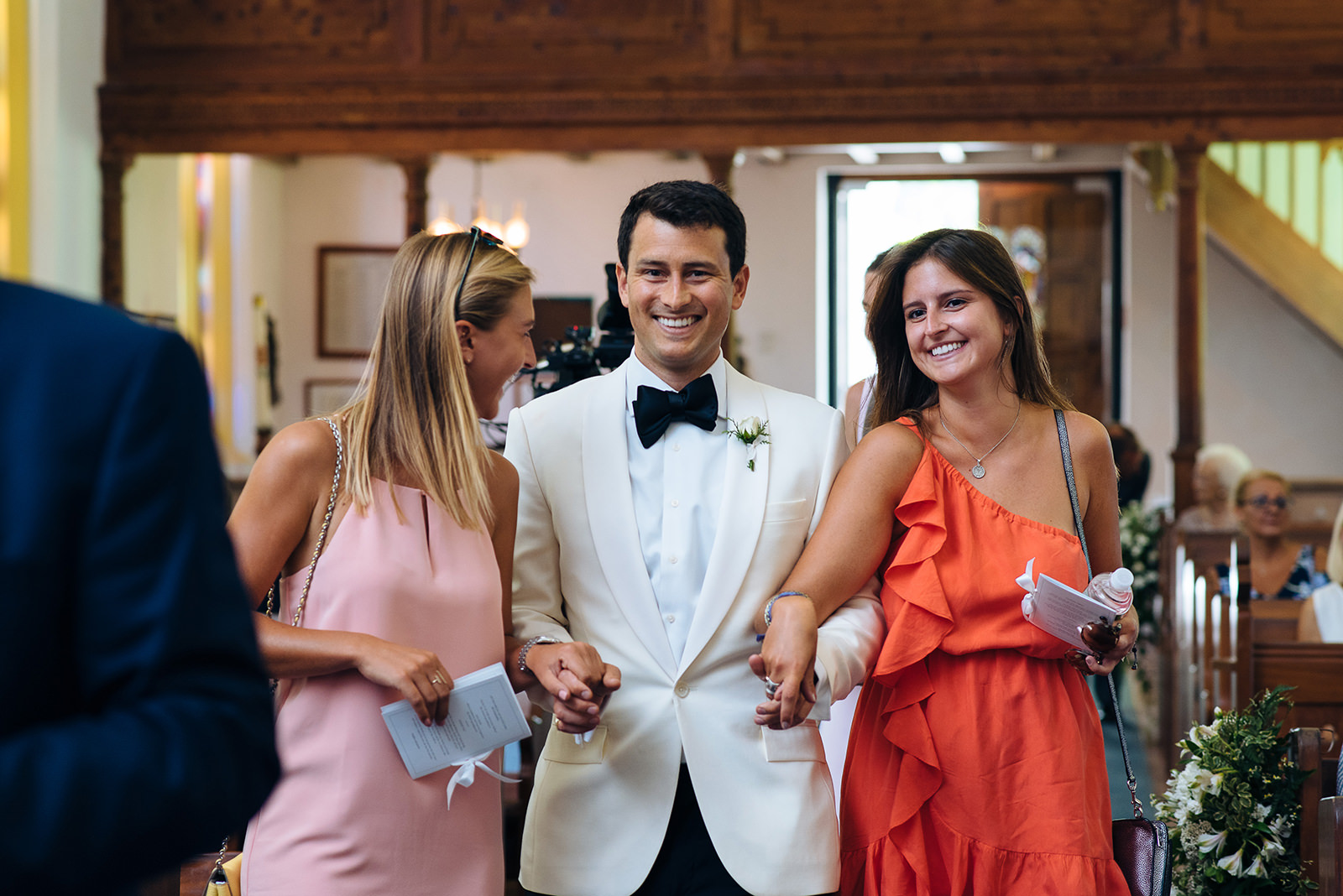 The wedding of Sophia & Justin at St. John's Anglican Church, Pembroke