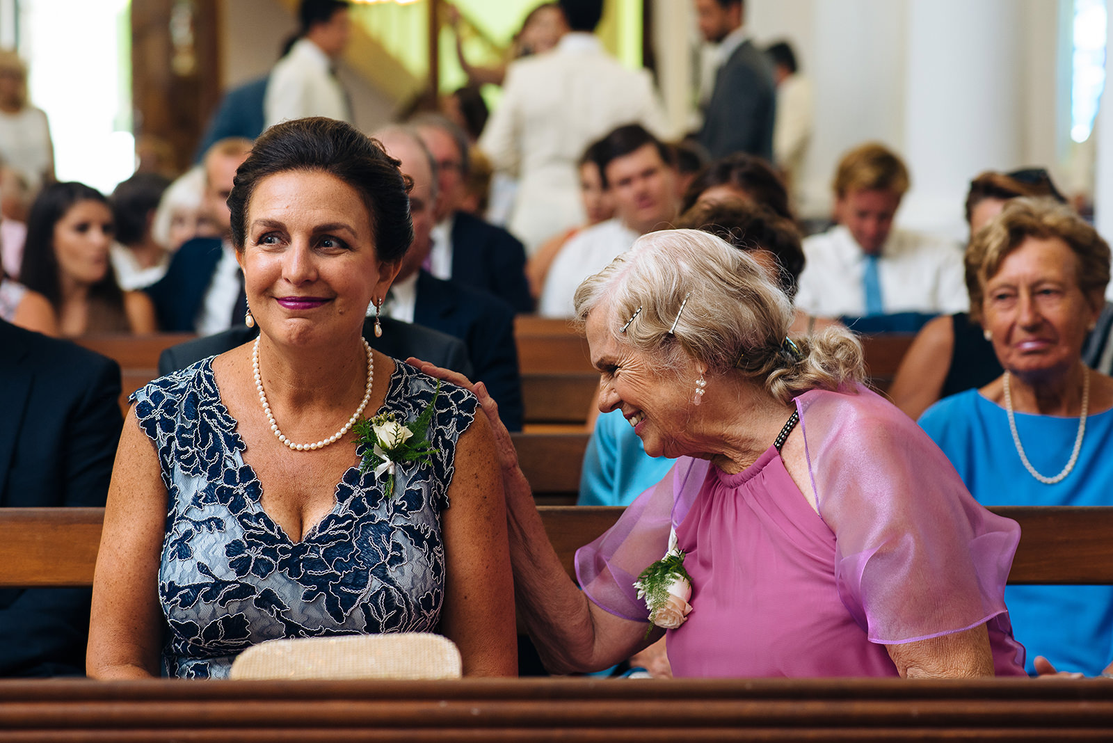 The wedding of Sophia & Justin at St. John's Anglican Church, Pembroke