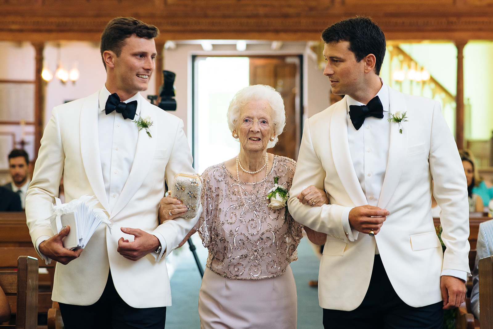 The wedding of Sophia & Justin at St. John's Anglican Church, Pembroke