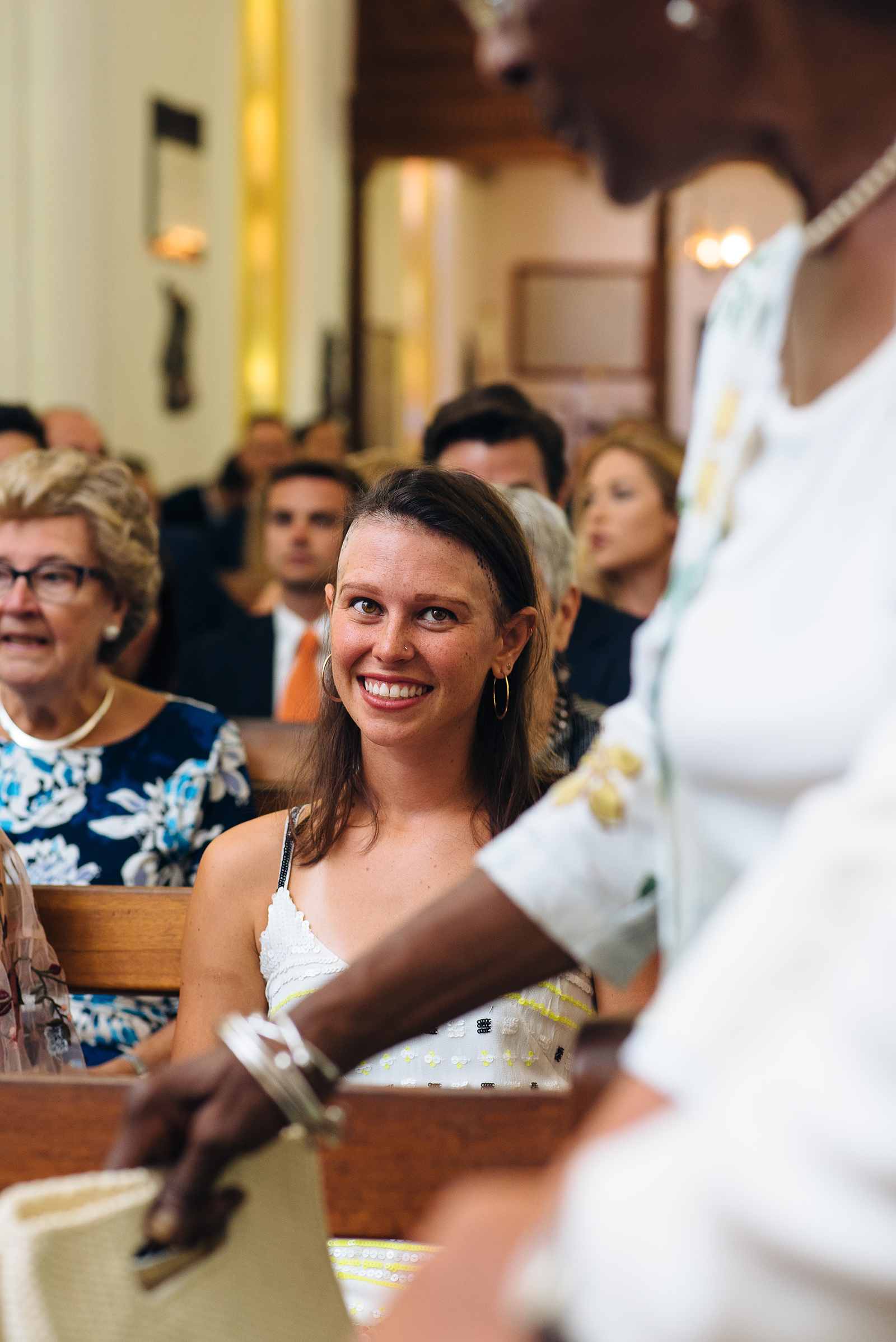 The wedding of Sophia & Justin at St. John's Anglican Church, Pembroke