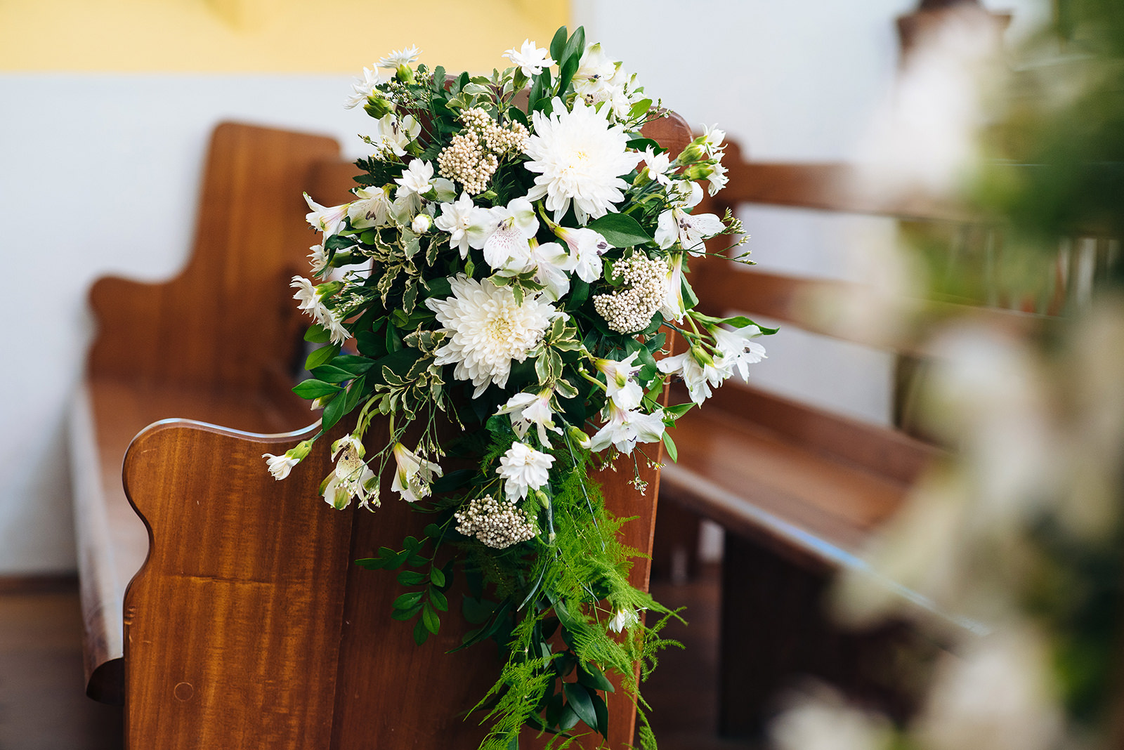 The wedding of Sophia & Justin at St. John's Anglican Church, Pembroke
