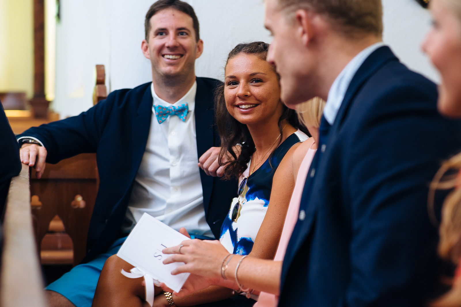 The wedding of Sophia & Justin at St. John's Anglican Church, Pembroke