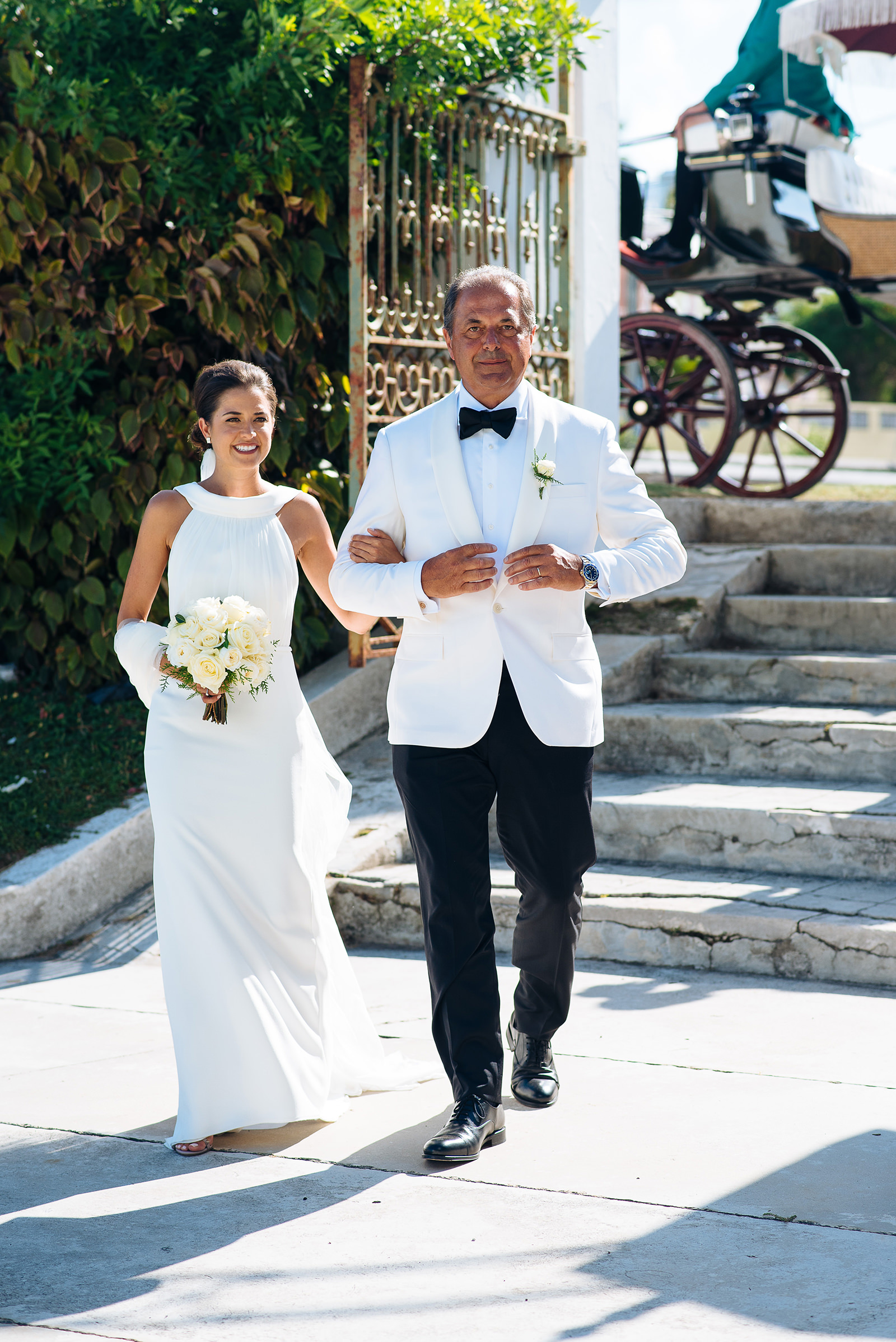 The wedding of Sophia & Justin at St. John's Anglican Church, Pembroke